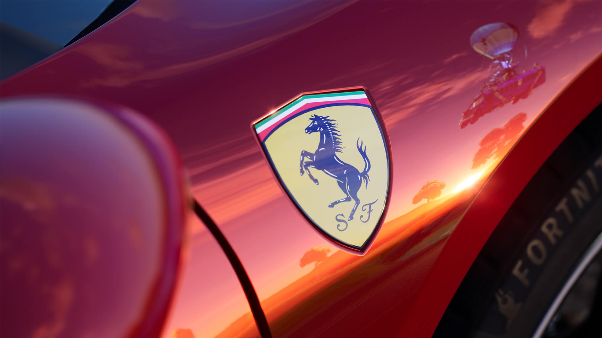 Test Drive The Ferrari 296 GTB in Fortnite