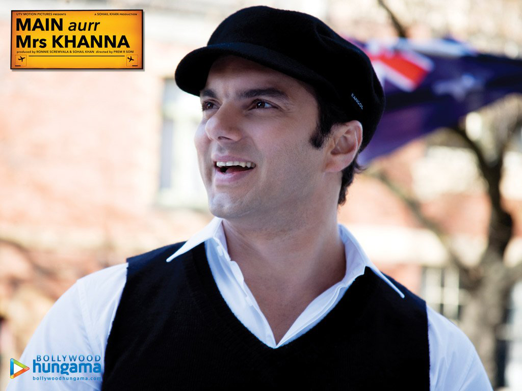 Main Aurr Mrs Khanna 2009 Wallpaper. Main Aurr Mrs Khanna 2009 HD Image. Photo Sohail Khan 5