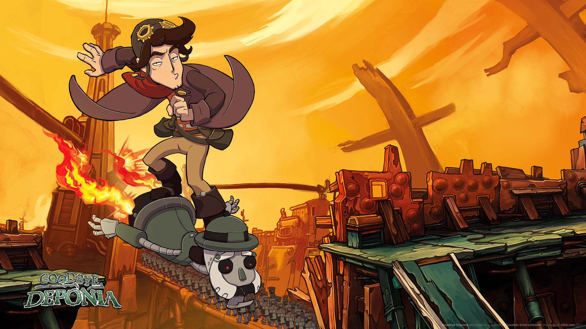 Goodbye Deponia HD Wallpaper