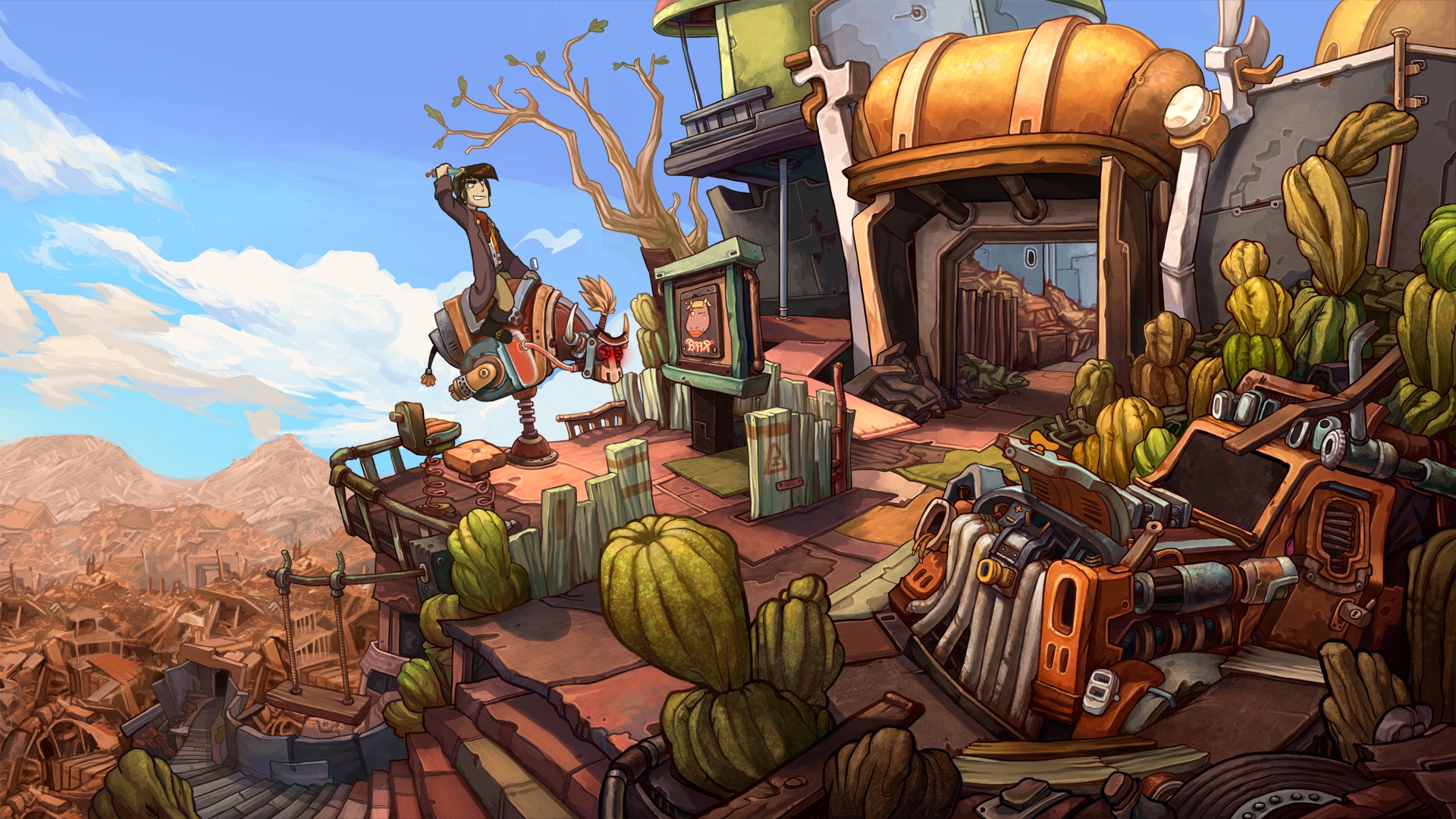 Deponia Wallpapers - Wallpaper Cave