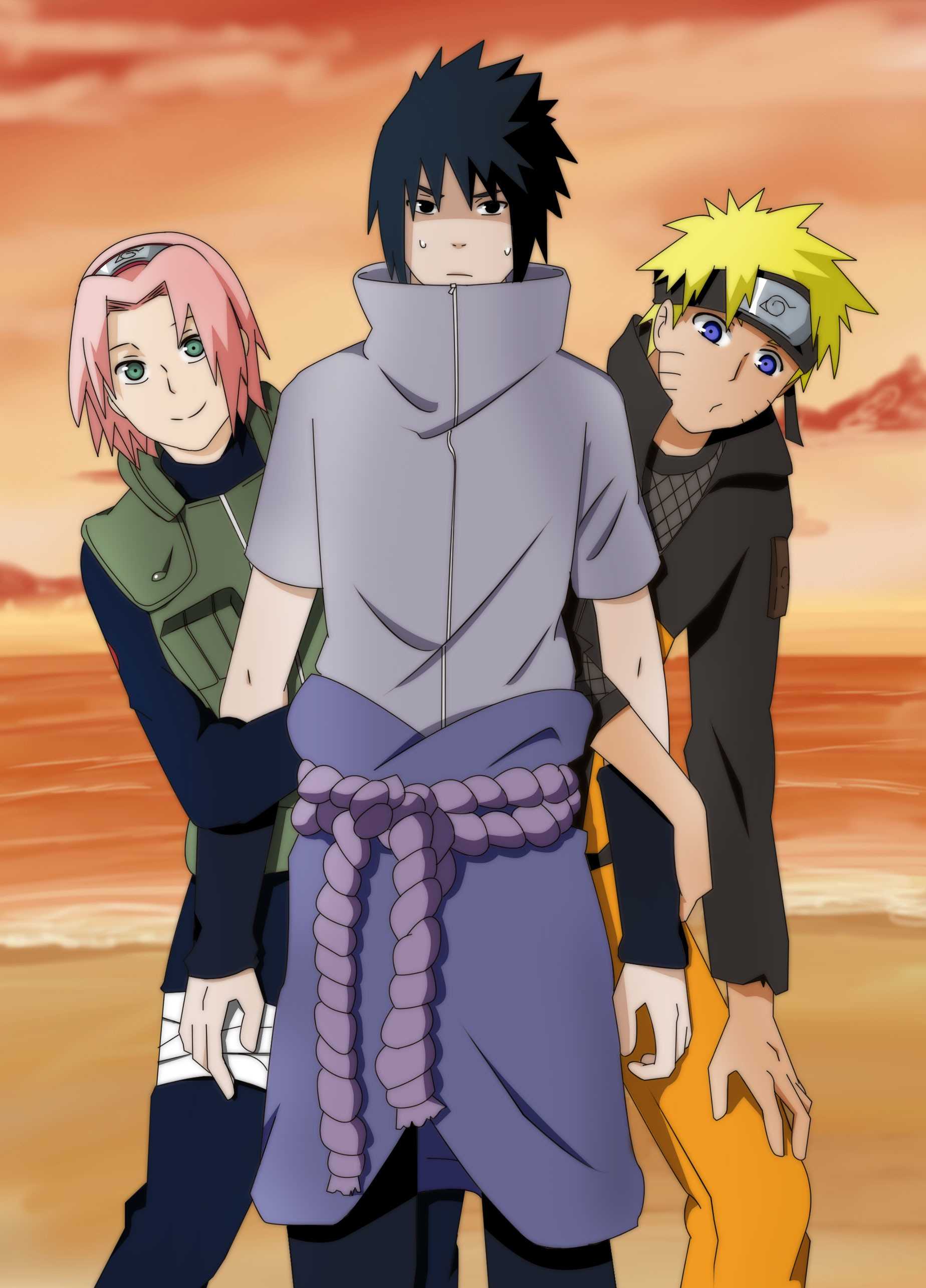 Team 7 Naruto Wallpaper Free HD Wallpaper