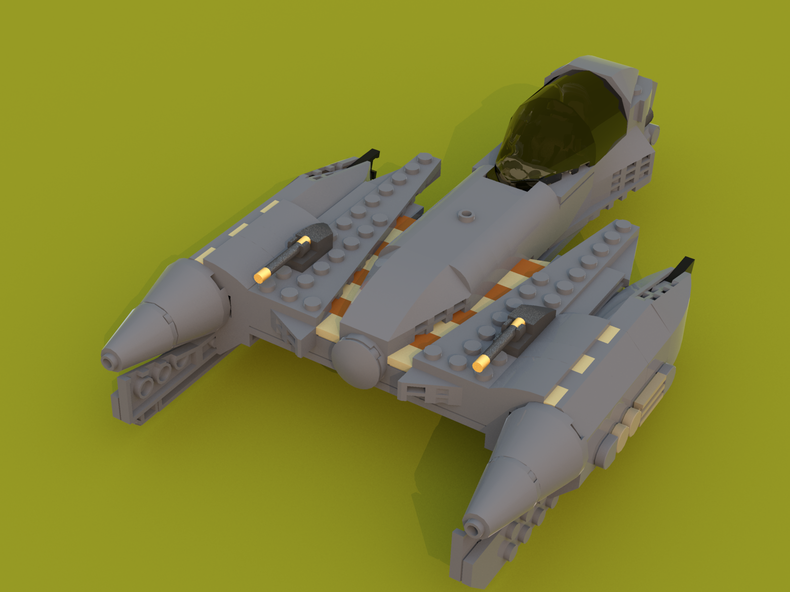 Lego SW MOC: General Grievous' Starfighter (Belbullab 22)