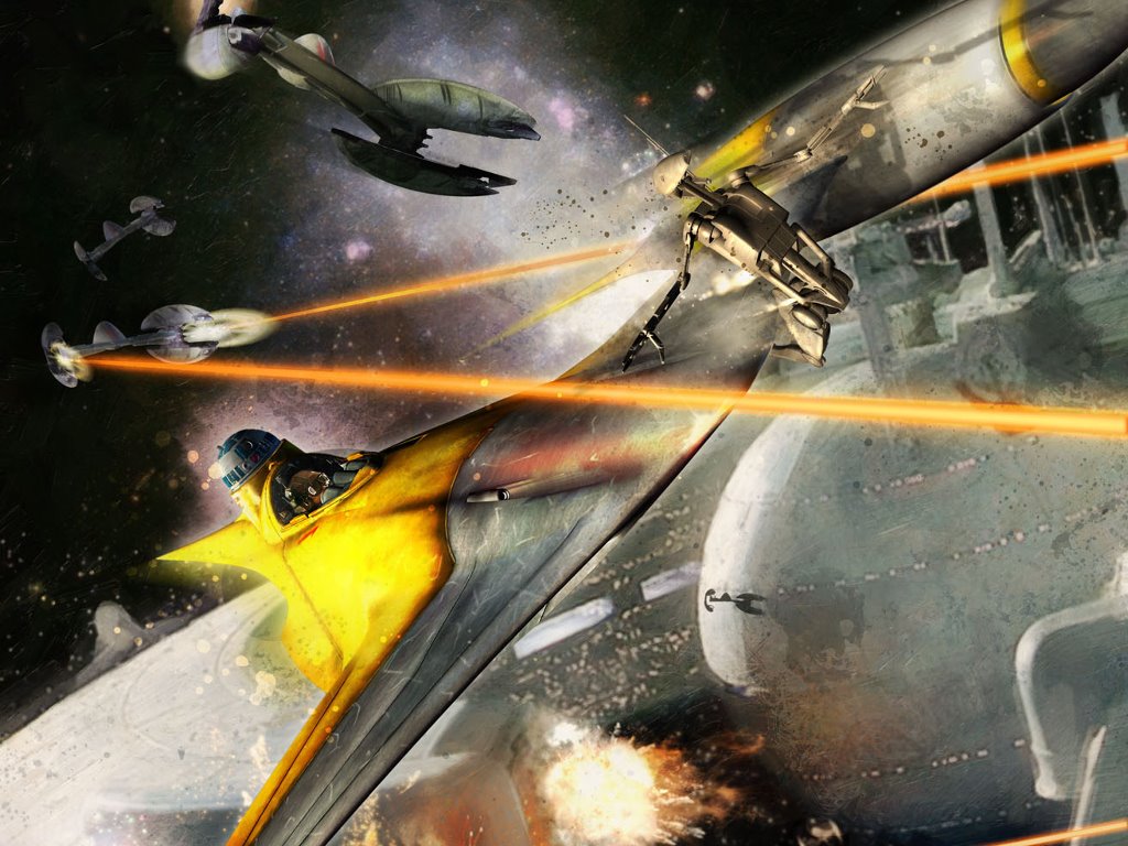 My Free Wallpaper Wars Wallpaper, Battle of Naboo