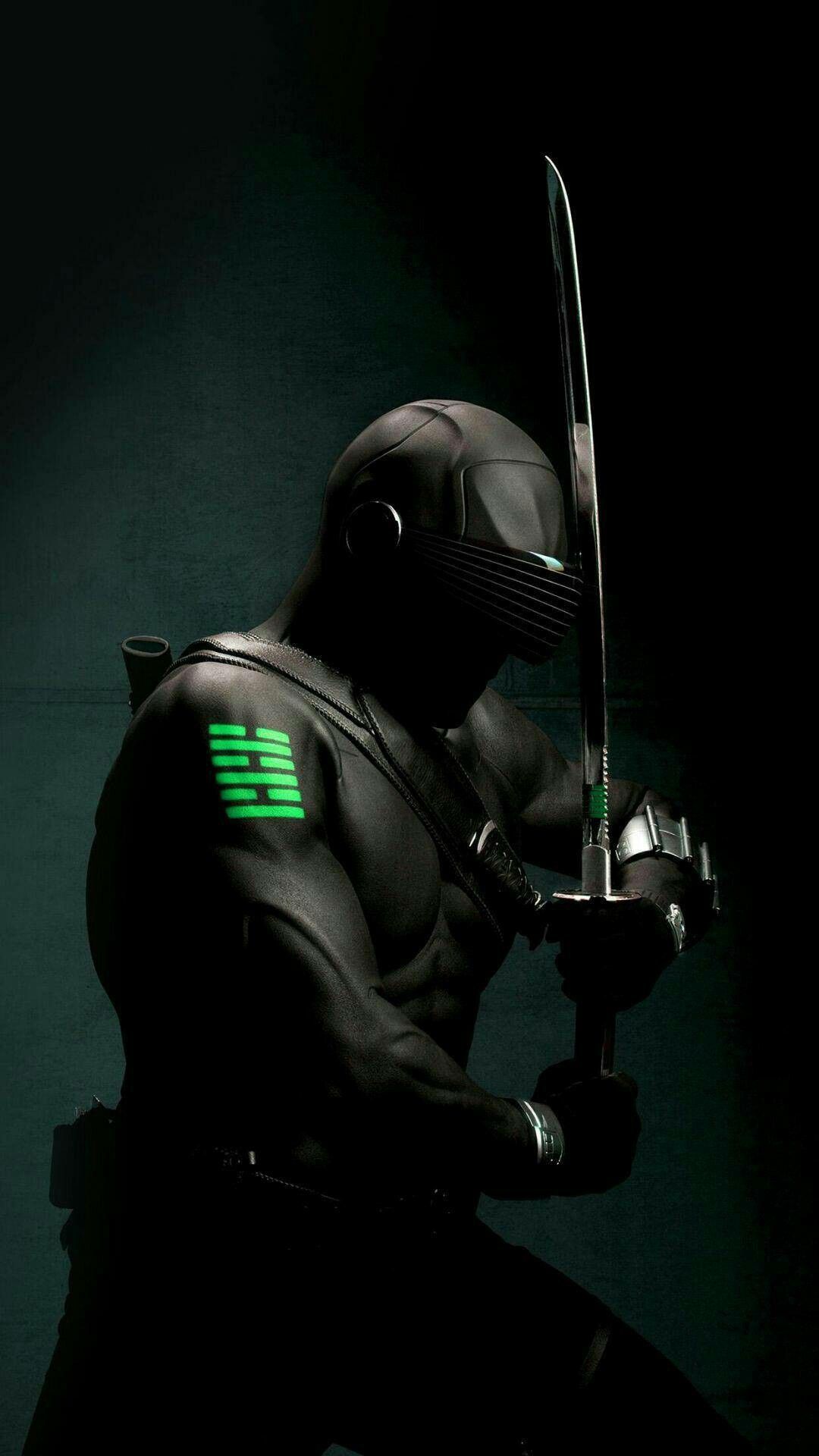 Phone Background 11. Snake eyes gi joe, Ninja art, Snake eyes