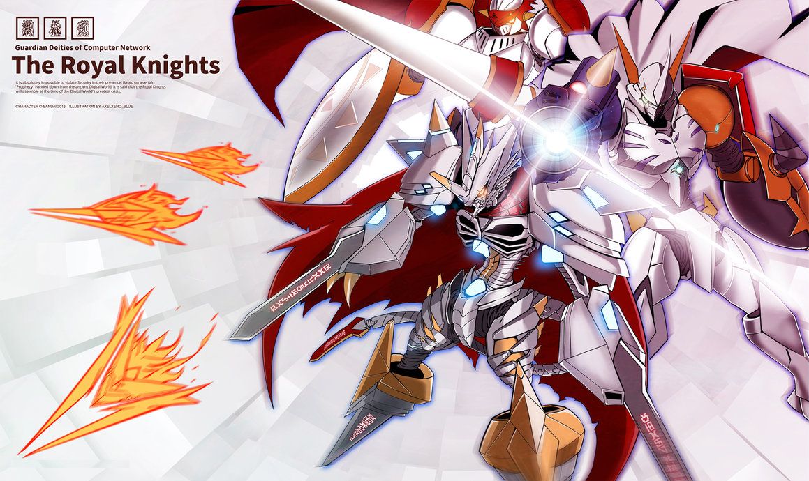 Royal knight (DIGIMON, OMEGAMON, JESMON, DUKEMON). Digimon, Digimon wallpaper, Digimon tamers