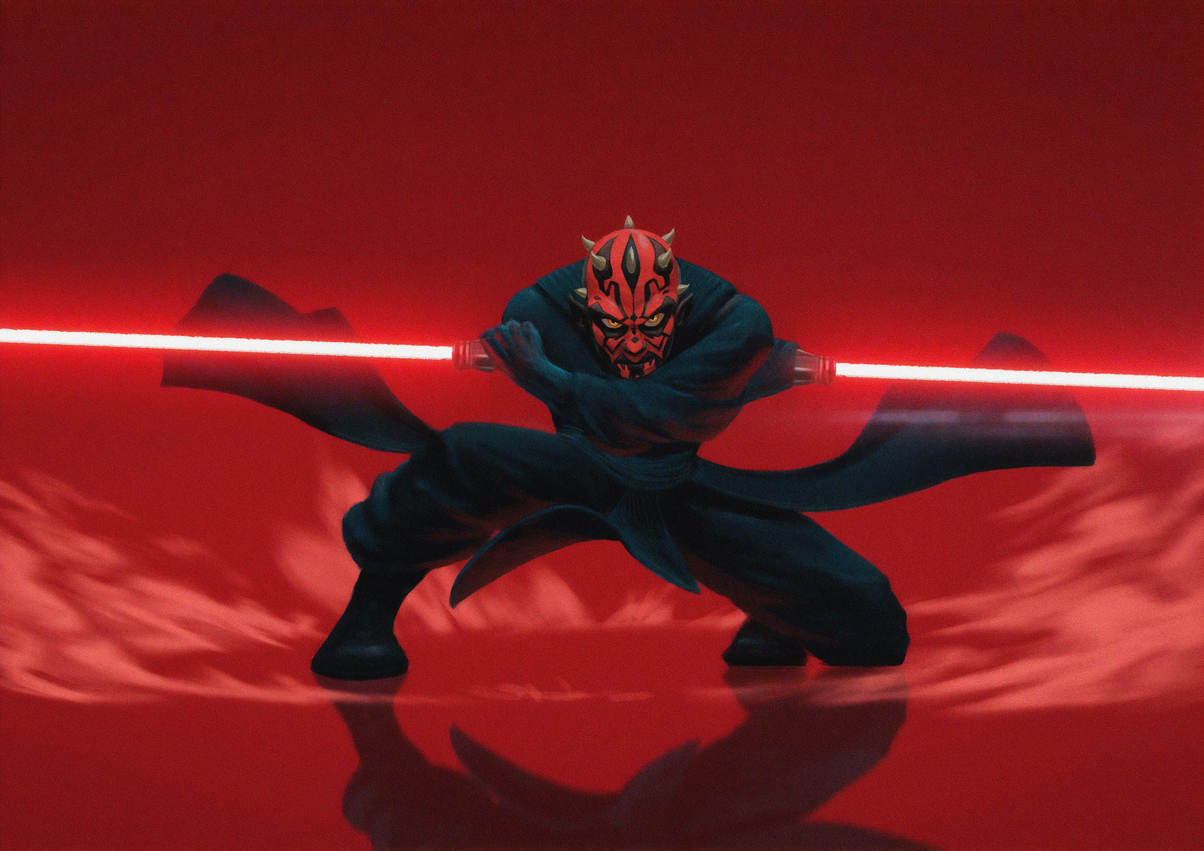 Darth Maul 4k, HD Artist, 4k Wallpaper, Image, Background, Photo and Picture