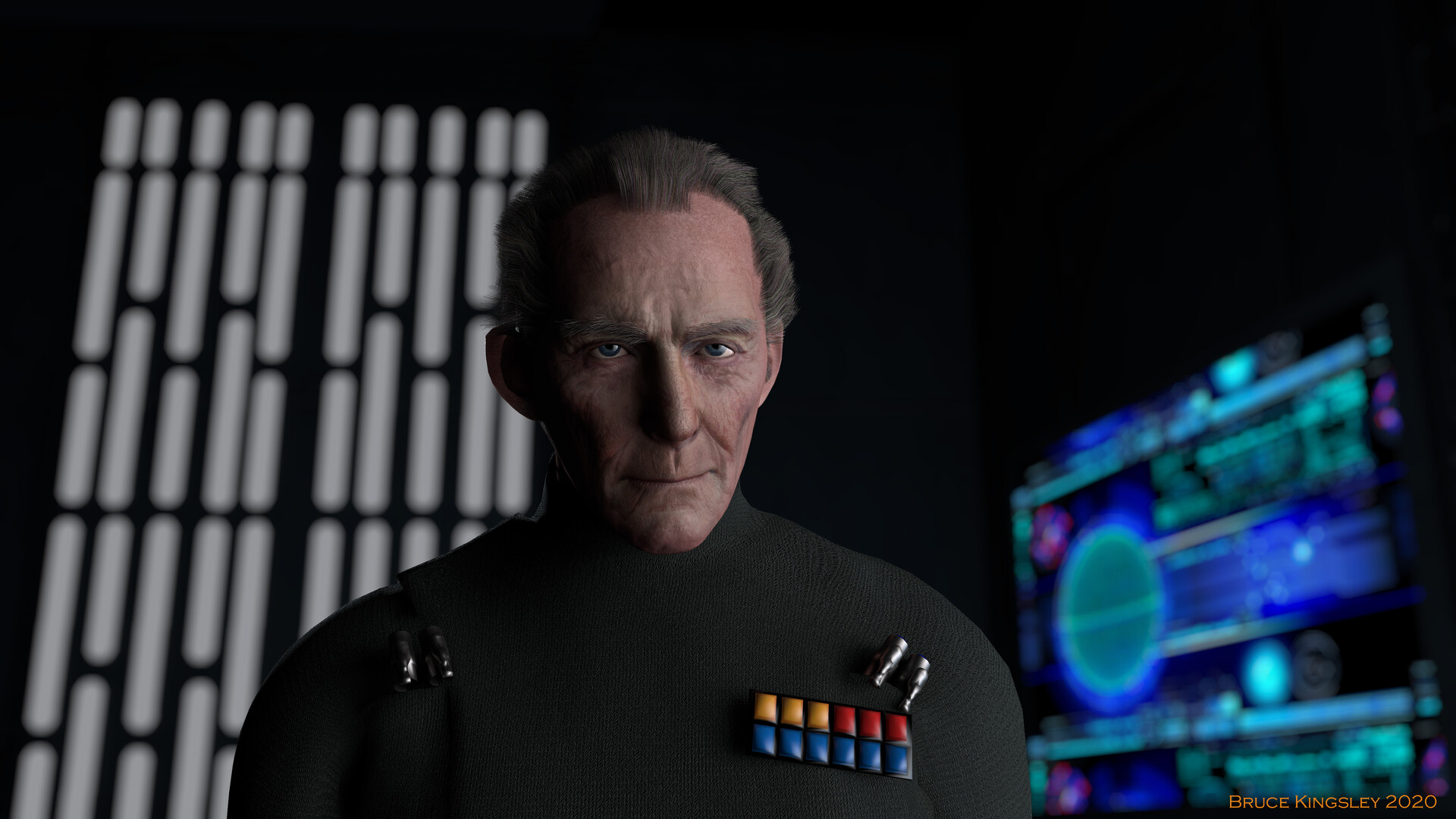 Grand Moff Tarkin 4D Redshift, Robert Kingsley