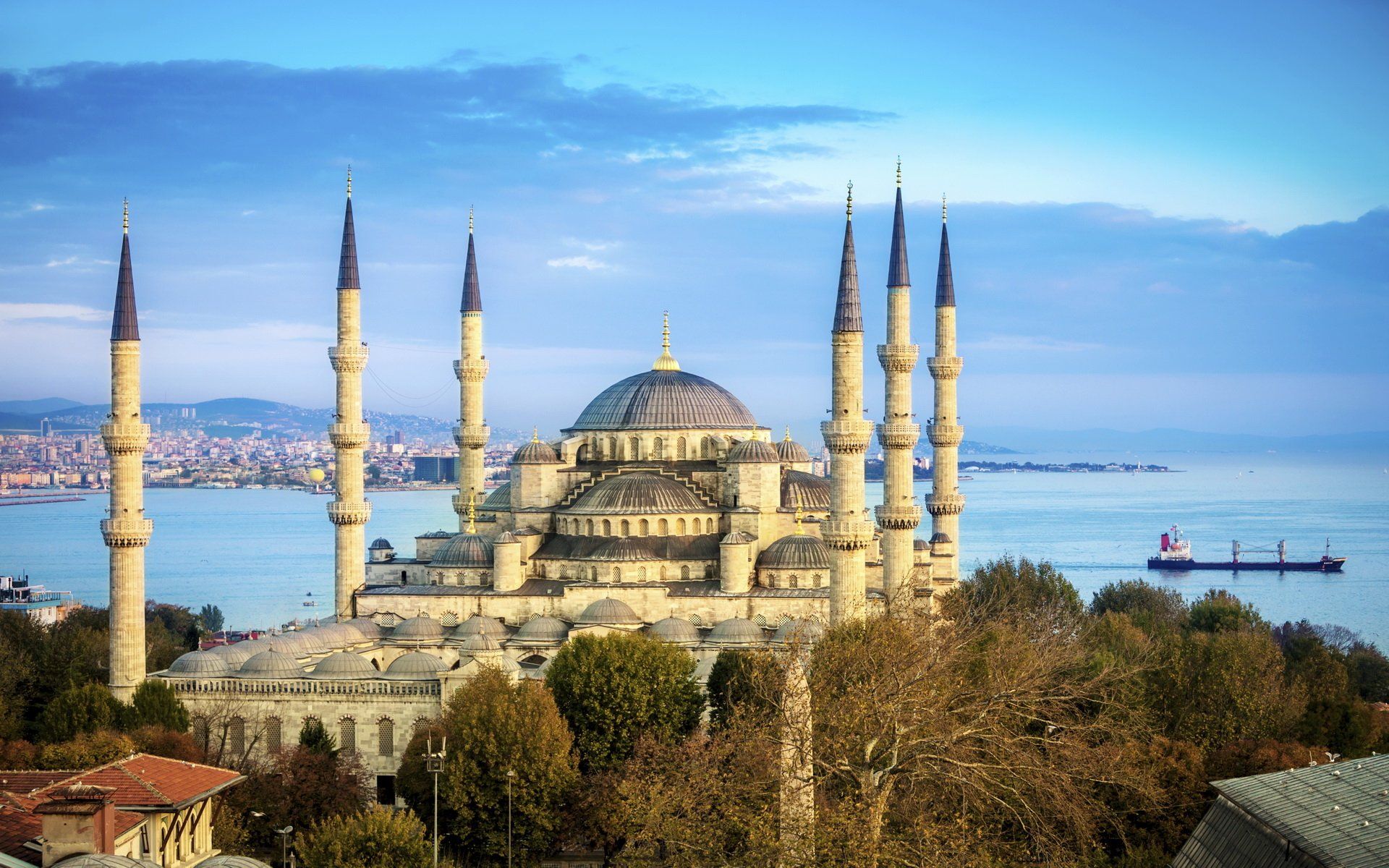 Blue Mosque Wallpaper Free Blue Mosque Background