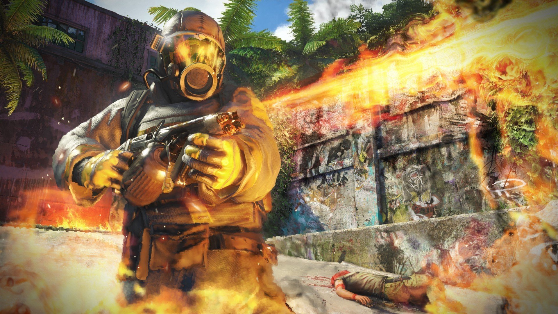 Killer, Far Cry 3, Incendiary, Fire, Flamethrower HD Wallpaper / Desktop and Mobile Image & Photo