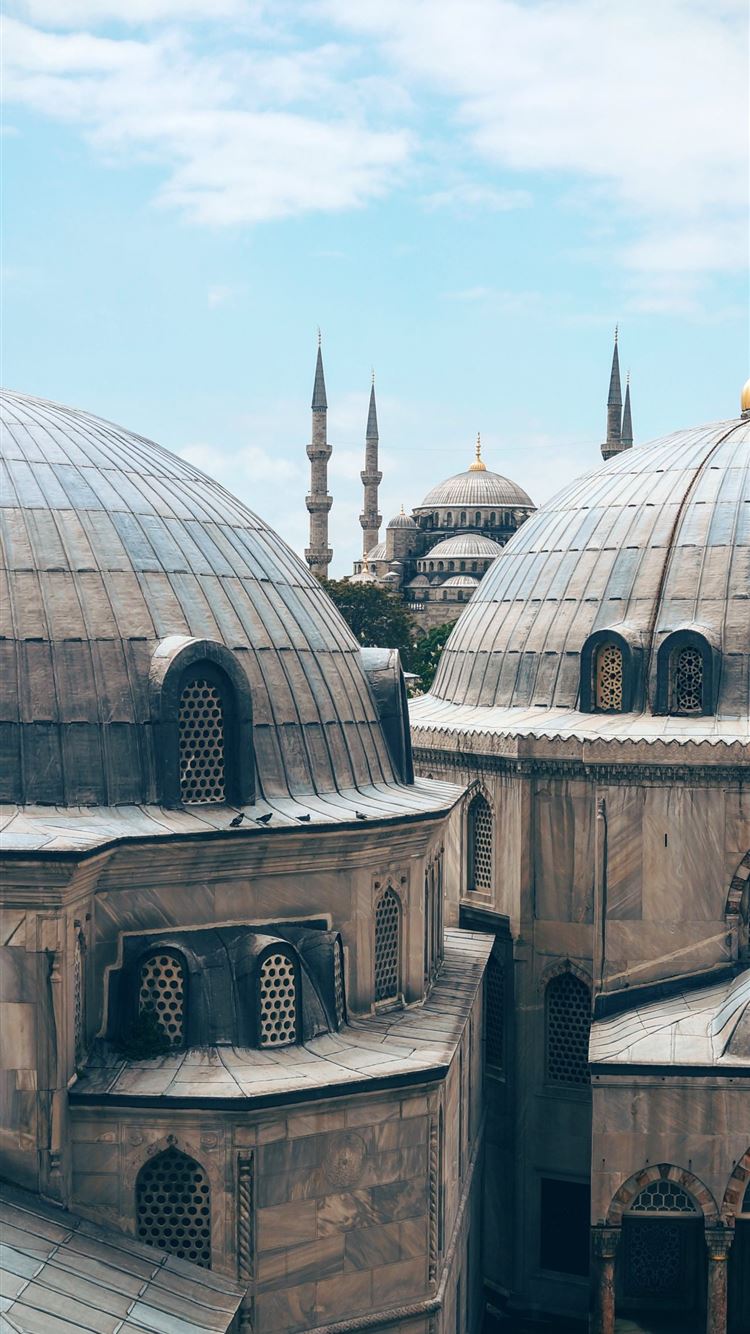 Turkey Mosque Istanbul Islamic architecture HD Des. iPhone Wallpaper Free Download
