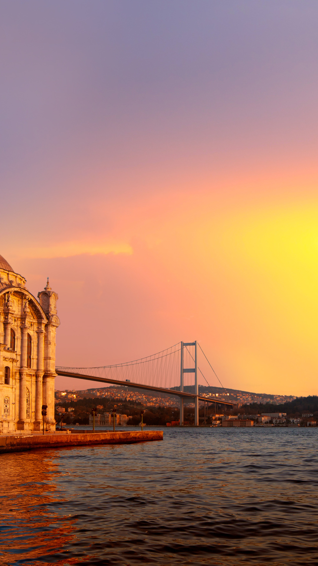 City, Istanbul Turkey, Ortakoy Mosque, Bosphorus Bridge, öy Mosque