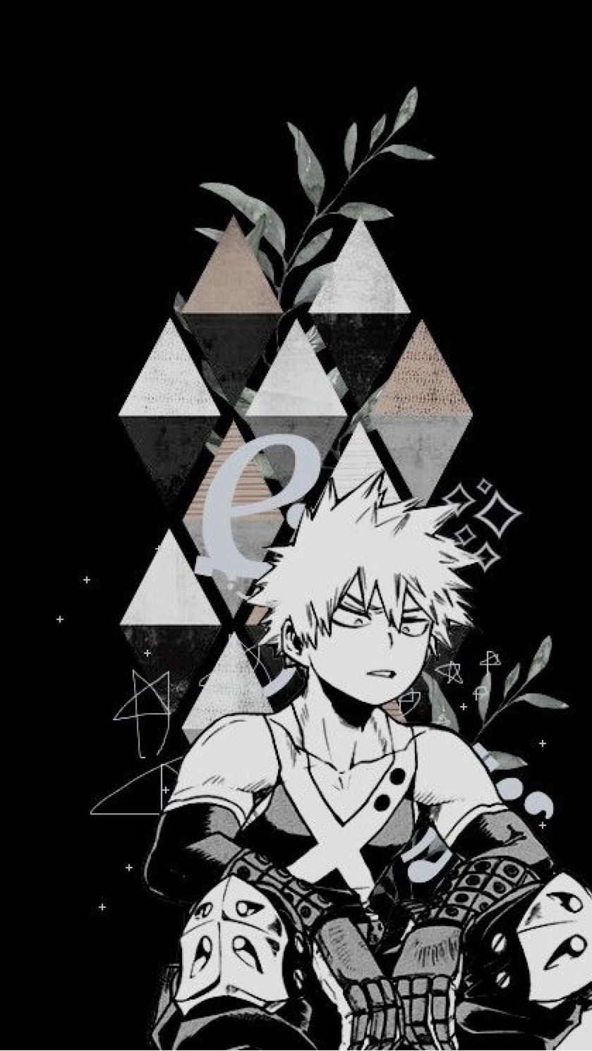 My Hero Academia Wallpaper iPhone Bakugou Aesthetic Wallpaper