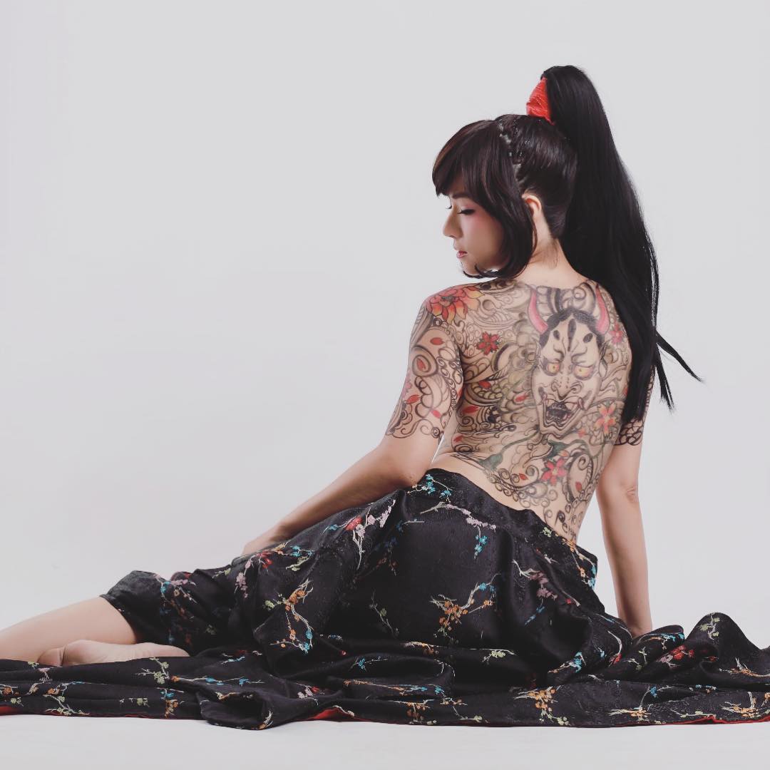 Dragon Tattoo Yakuza Girl