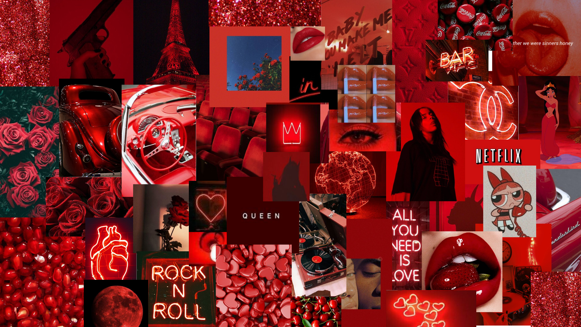 Red :). Aesthetic desktop wallpaper, Retro wallpaper iphone, Aesthetic iphone wallpaper