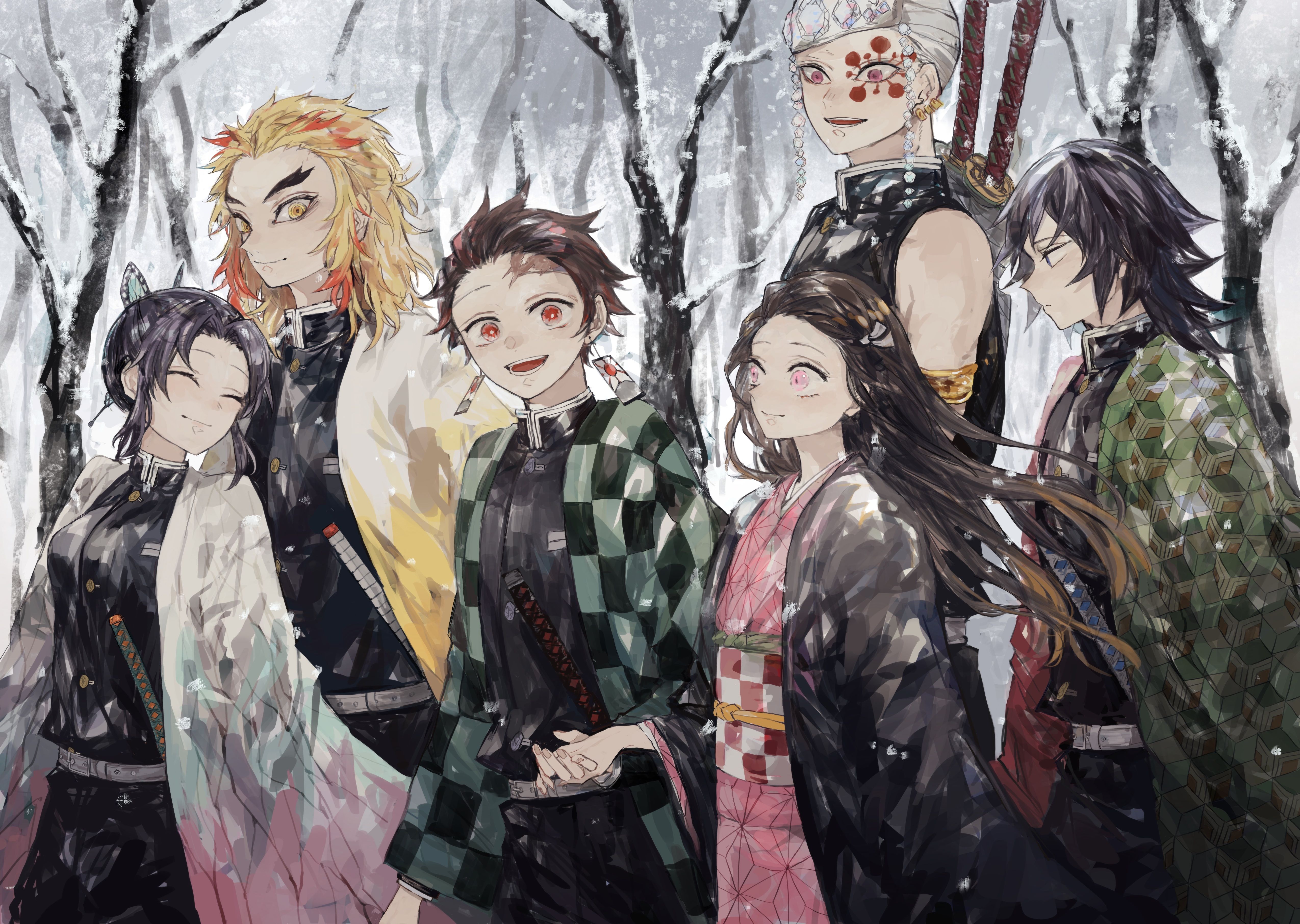 Anime Kimetsu No Yaiba Wallpaper Free Anime Kimetsu No Yaiba Background