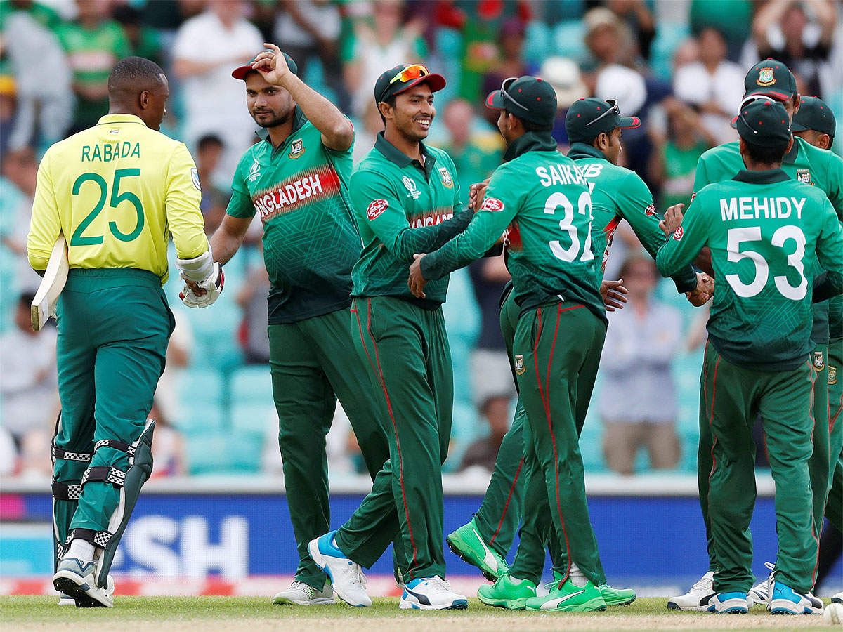 Bangladesh Register 21 Run Victory As South Africa Suffer Second Defeat. Victorious, Running, Team Wallpaper