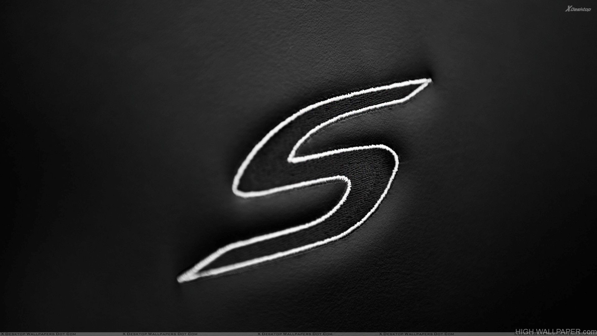 S Letter Logo Wallpaper HD