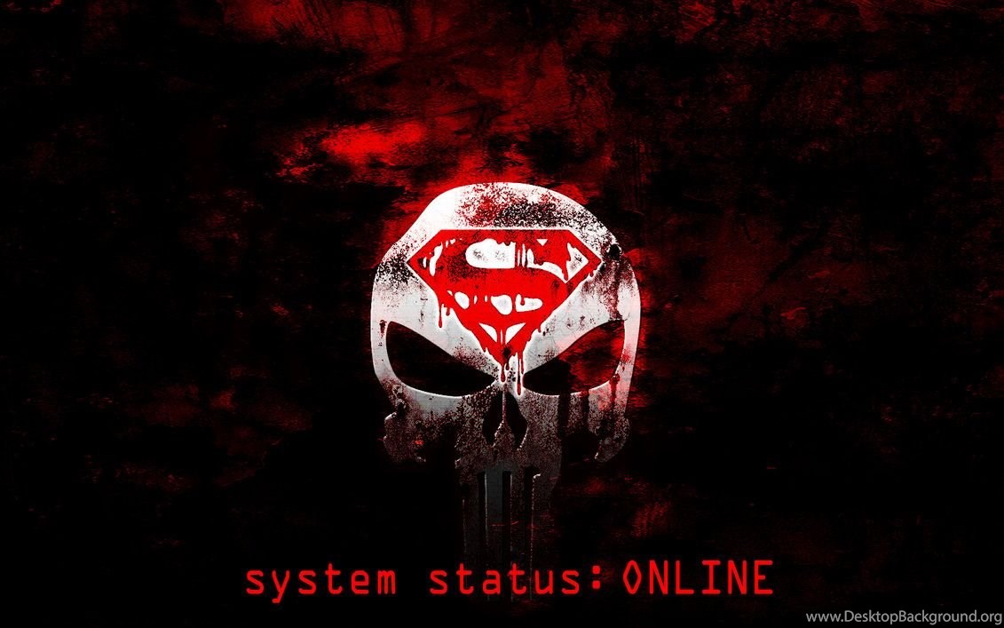 Superman Punisher Logo Wallpaper ONLINE By S1nwithm3 Desktop Background