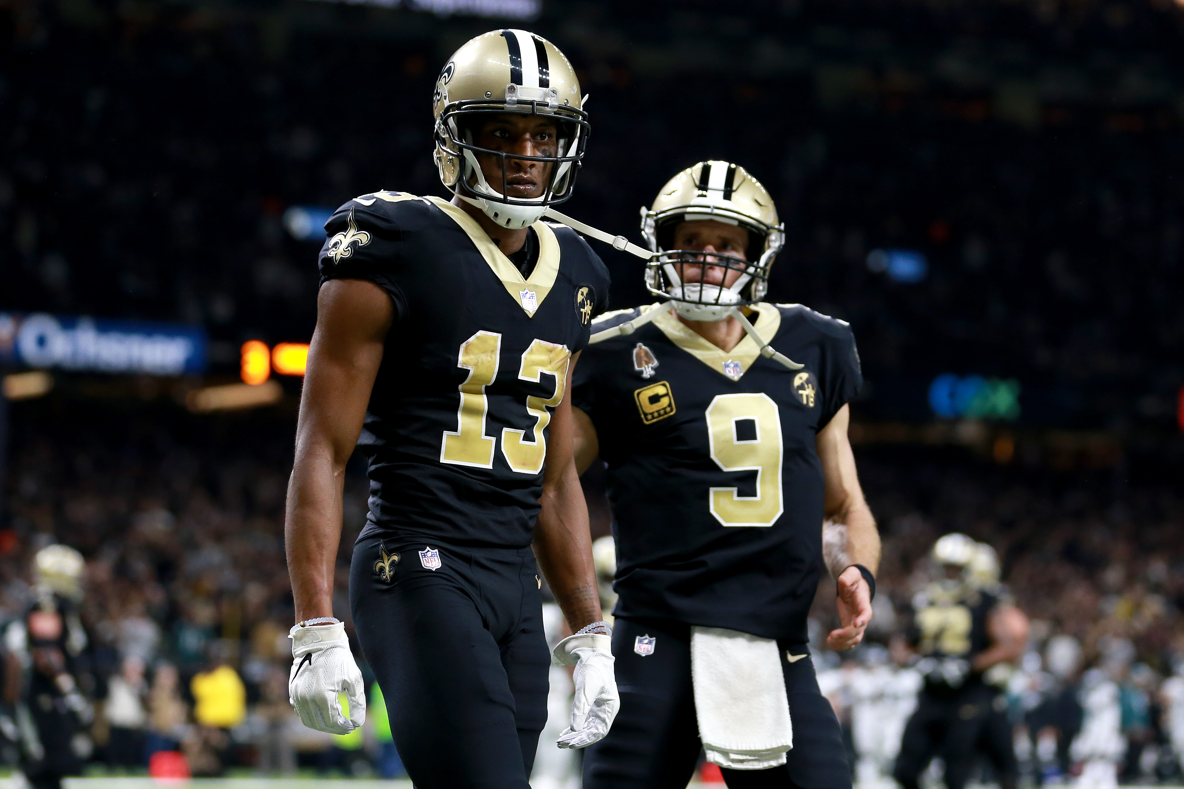 Drew Brees And Michael Thomas HD Wallpaper