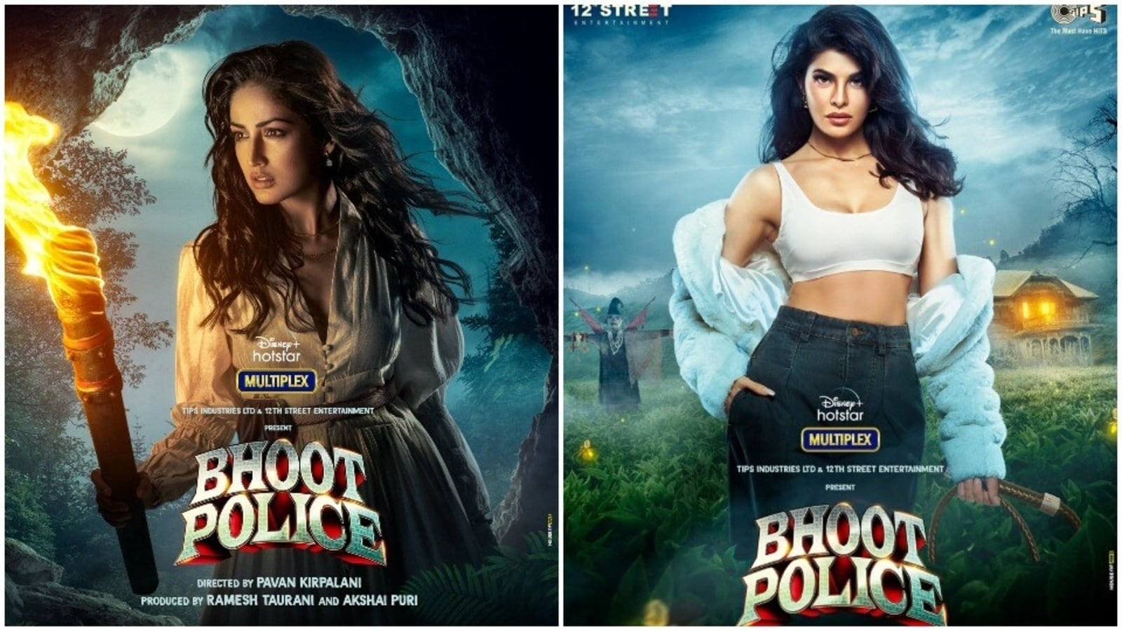 Yami Gautam, Jacqueline Fernandez introduce Maya and Kanika from Bhoot Police. See new posters