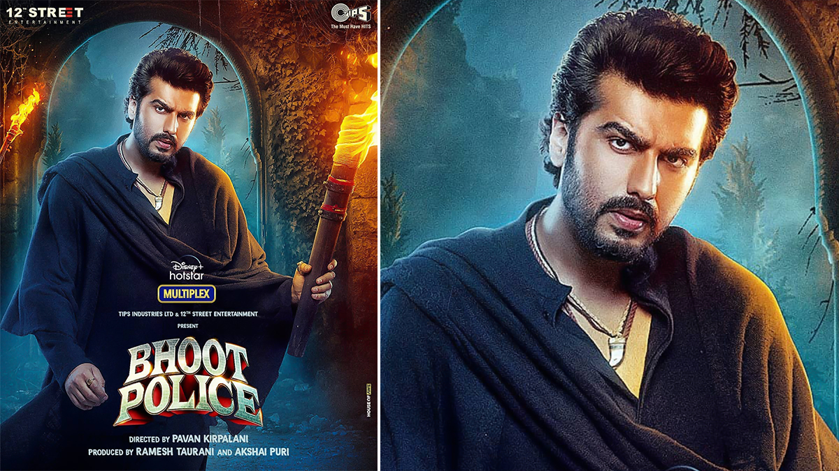 Bhoot Police: After Saif Ali Khan, Makers Drop Arjun Kapoor's Look As Chiraunji From the Horror Comedy (View Poster)