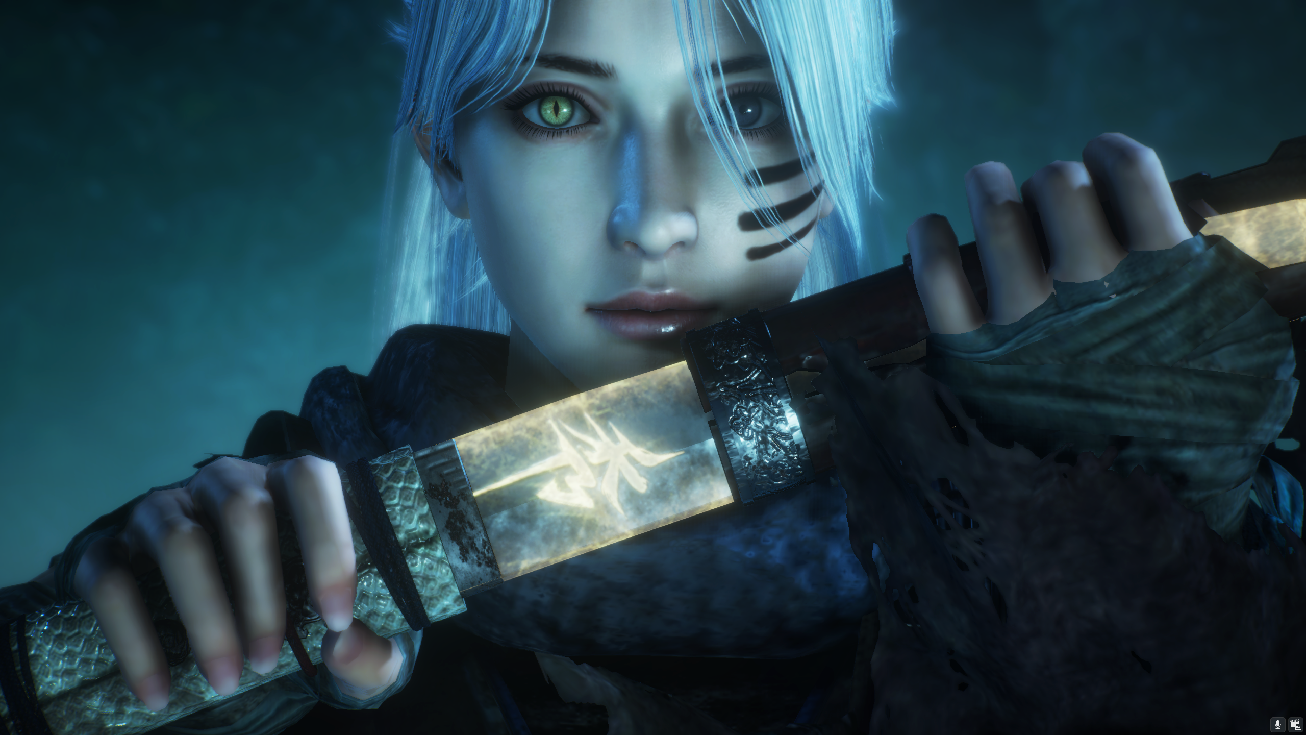 Nioh Nioh 2 Video Games Video Game Art Video Game Girls Fantasy Girl Women Looking At Viewer Sword G Wallpaper:2560x1440