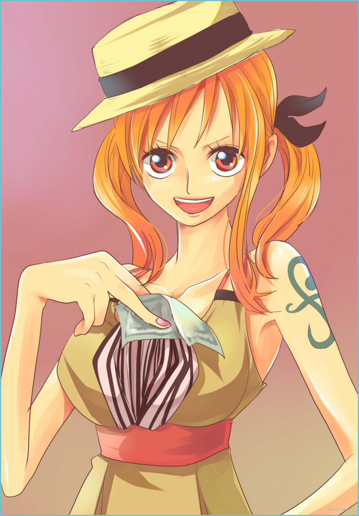 Nami (ONE PIECE) Anime Image Board One Piece HD Wallpaper