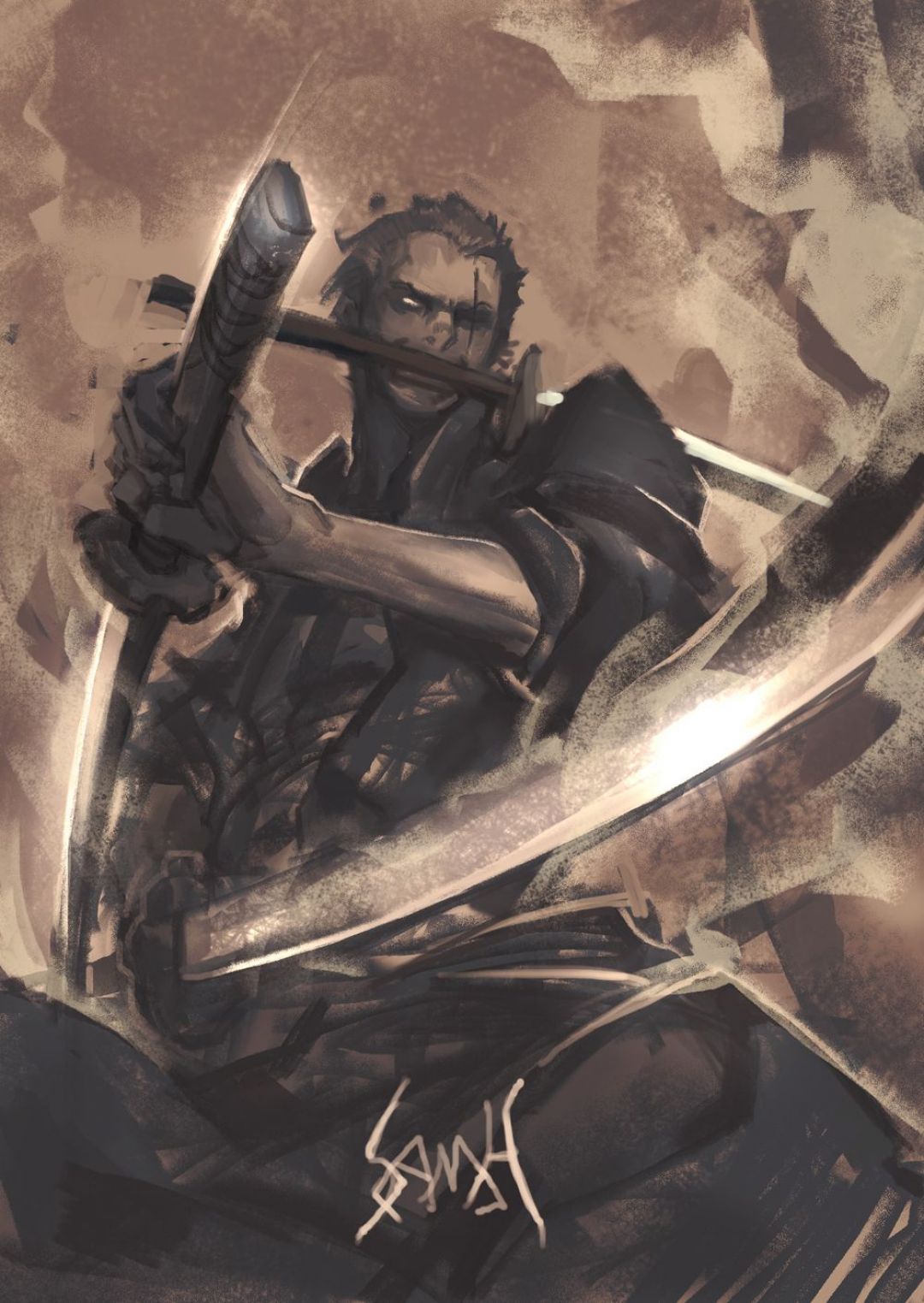 Roronoa Zoro PIECE Anime Image Board / iPhone HD Wallpaper Background Download HD Wallpaper (Desktop Background / Android / iPhone) (1080p, 4k) (1080x1523) (2021)