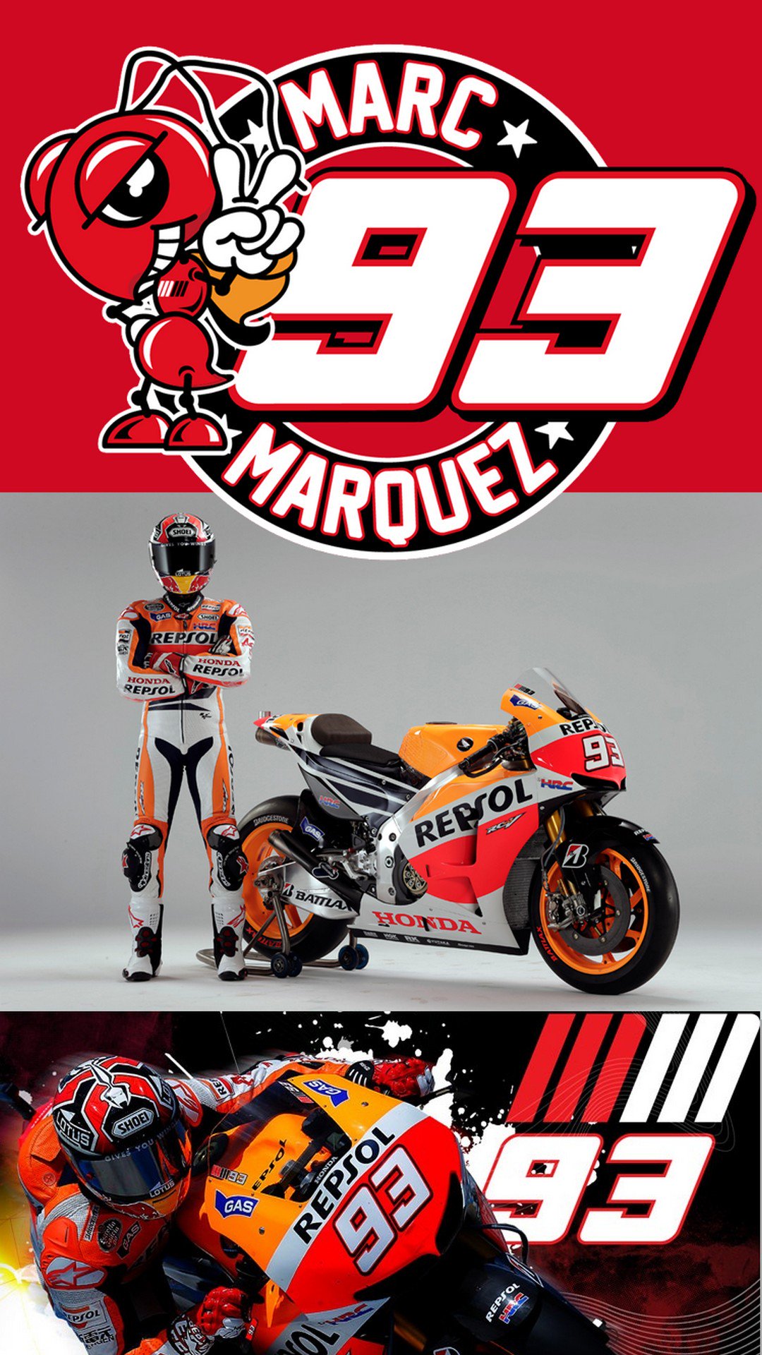 3D iPhone Wallpaper en Twitter: Motogp Marc Marquez iPhone Wallpaper #Sports #iPhone #Marc
