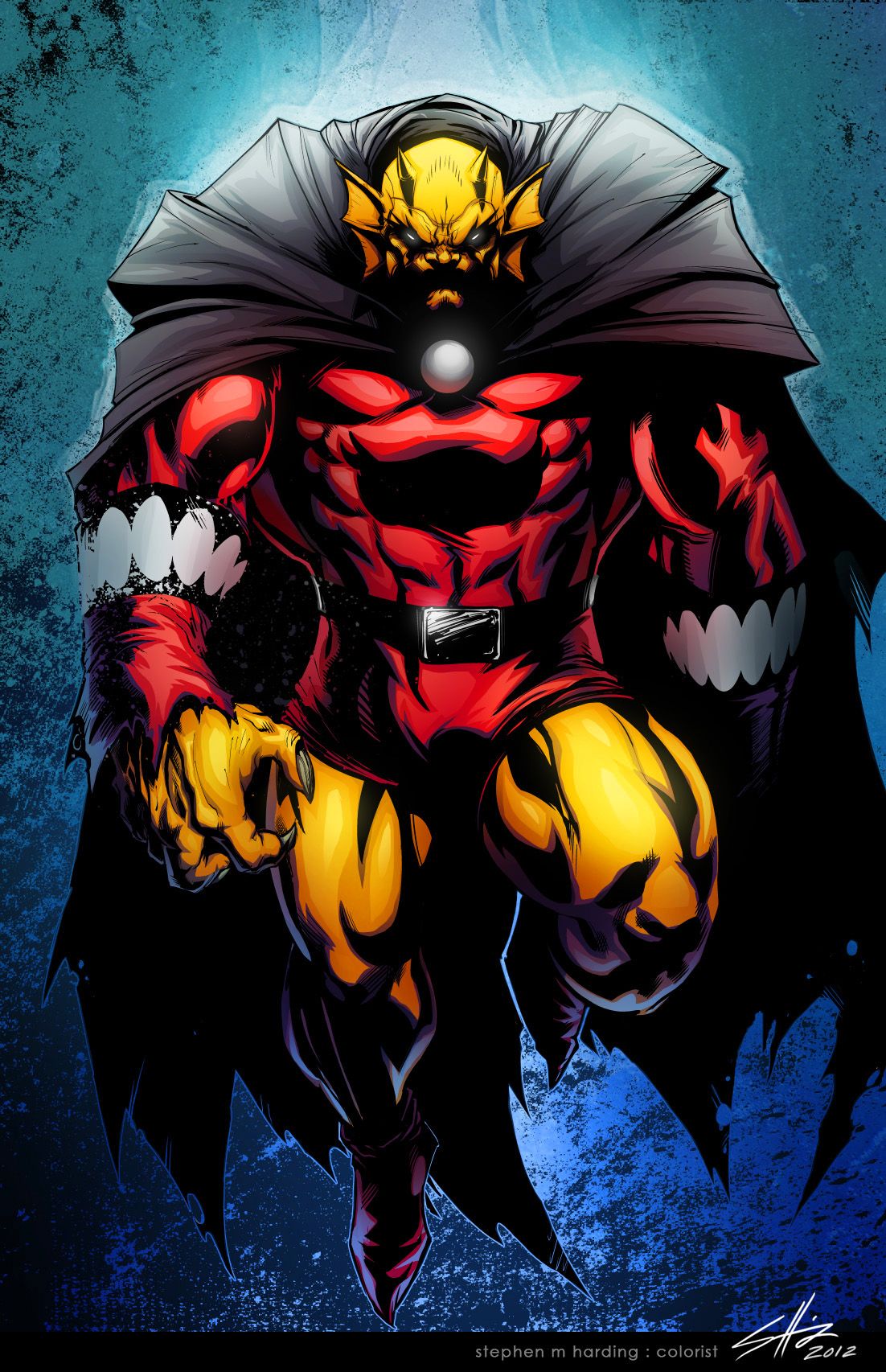 Etrigan ideas. justice league dark, comic art, comics