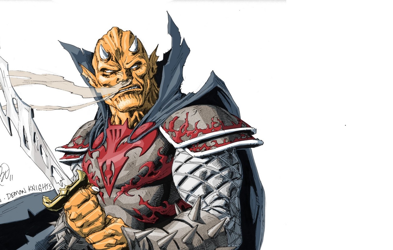 Wallpaper the demon, DC Comics, antihero, Etrigan, Etrigan, Jason Blood image for desktop, section фантастика