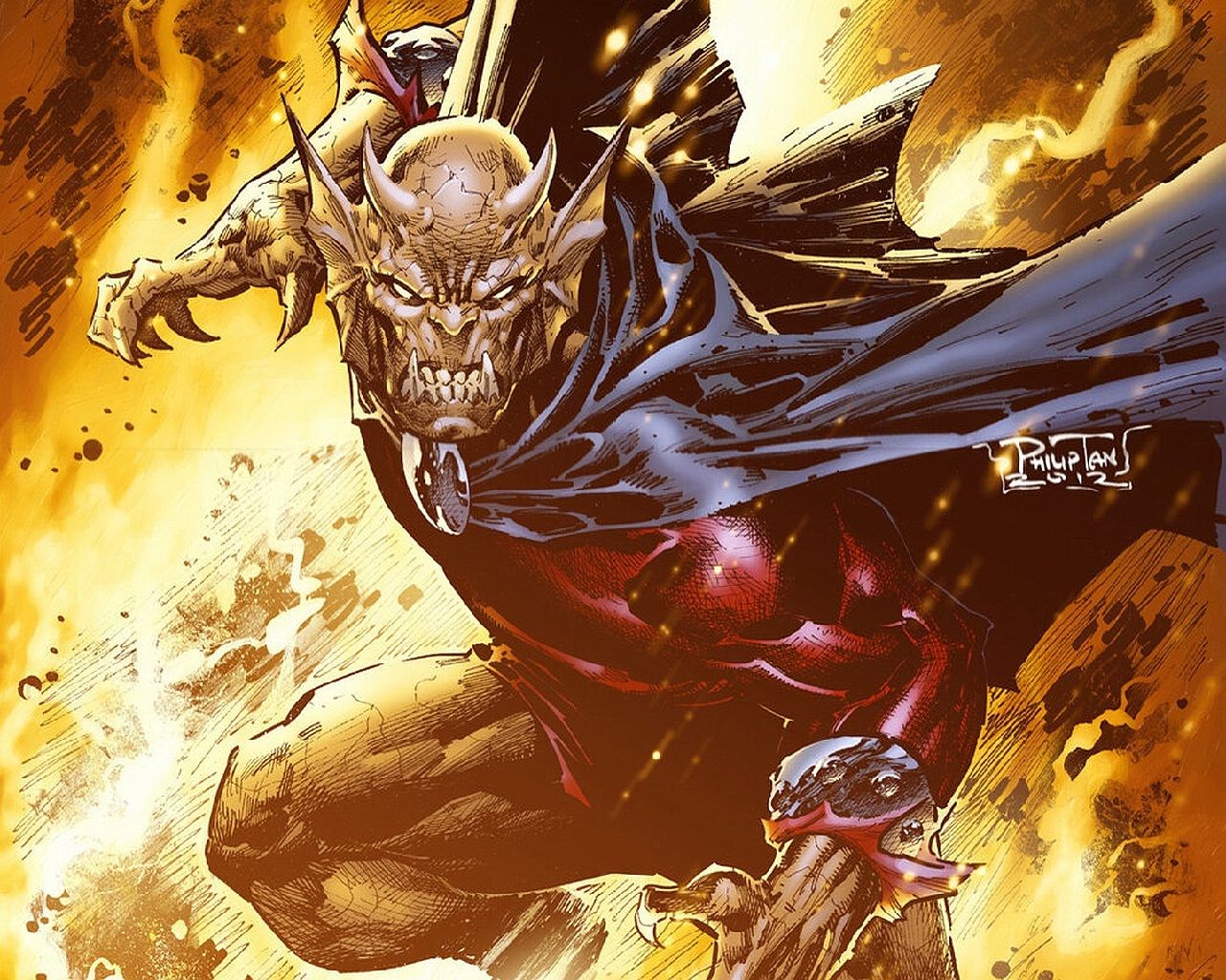 Etrigan, the Demon.DC. Demon, Dark horse comics, Superhero comics