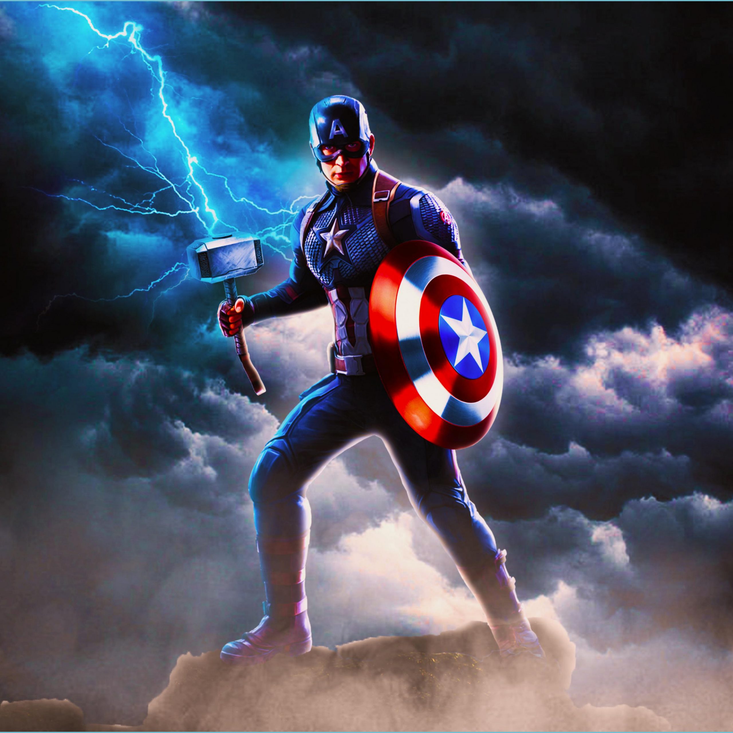 Endgame Captain America Wallpaper