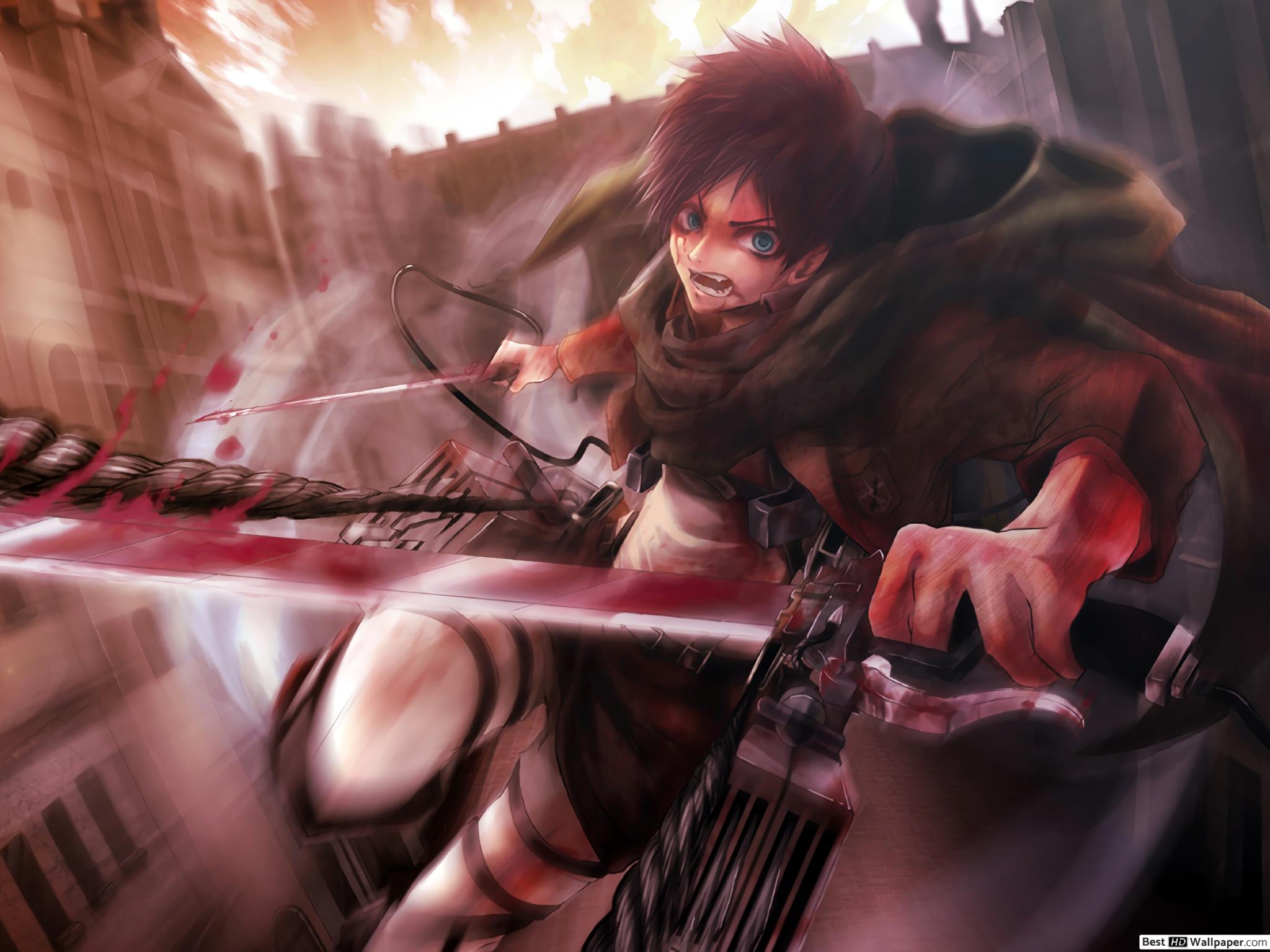 High Resolution Attack On Titan Landscape Wallpaper