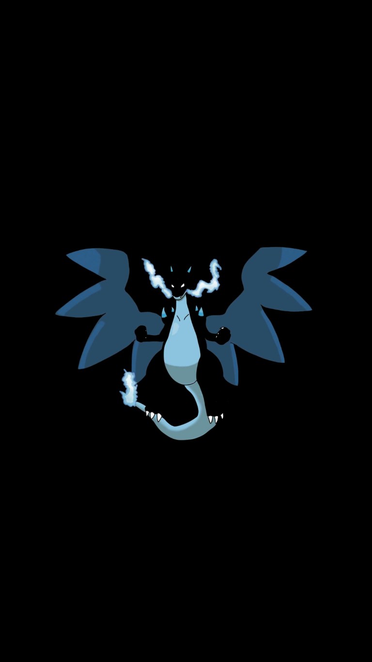 Mega Charizard X Wallpaper for Android and iPhone