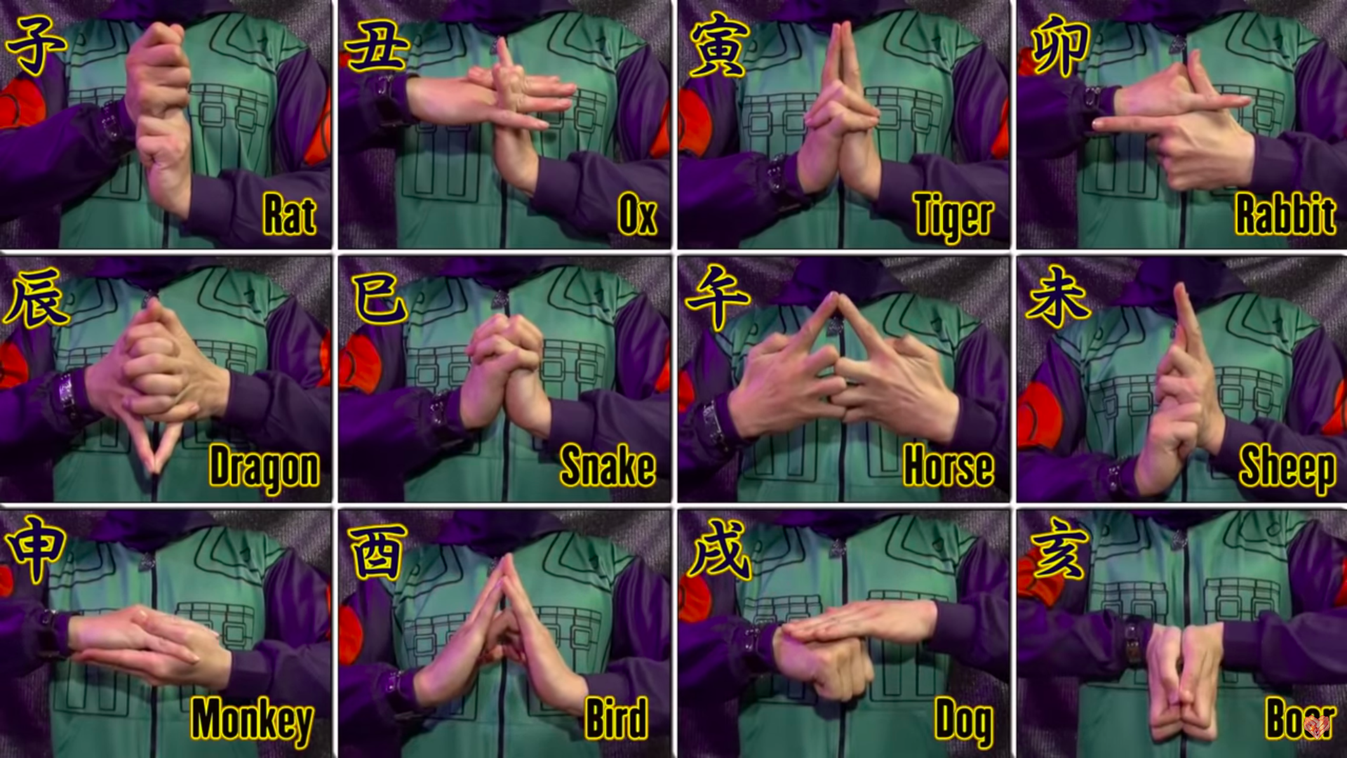 Naruto Hand Seals Classification