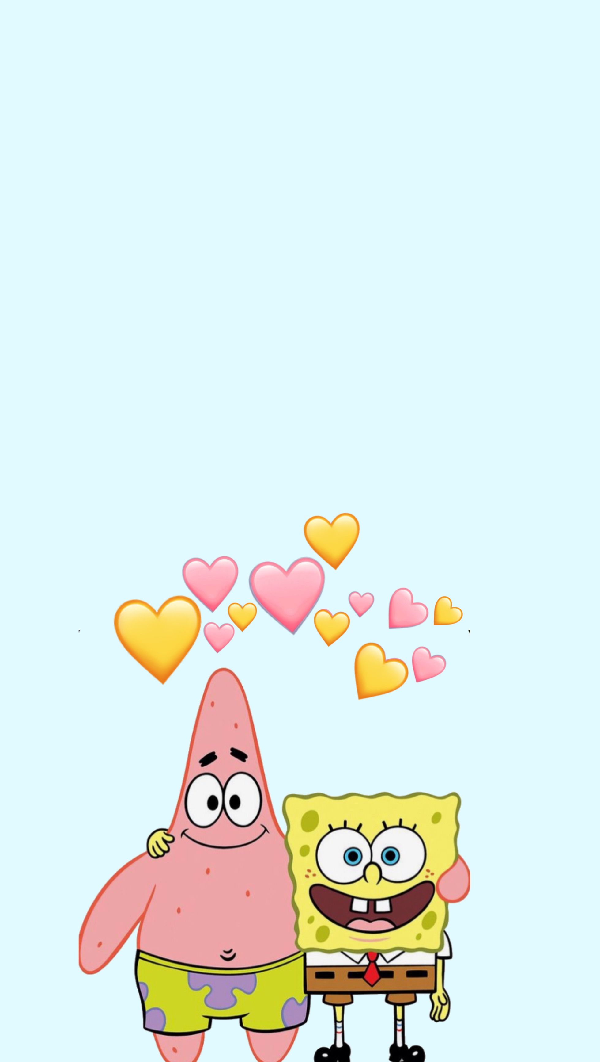 Spongebob and Patrick Wallpaper. Cartoon wallpaper, Pretty wallpaper background, Bestie wallpaper