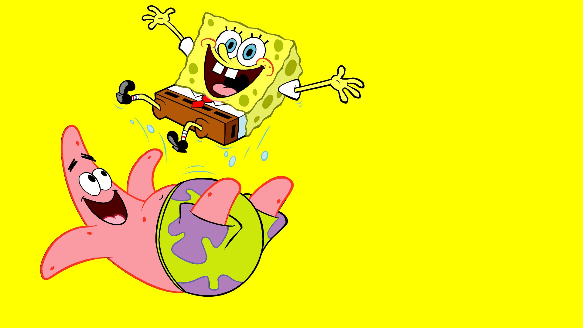 Spongebob Squarepants And Patrick Star HD Wallpaper