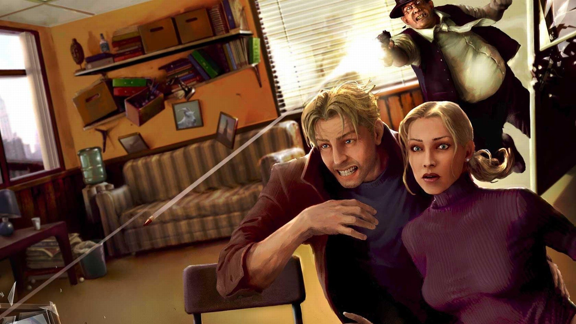 Broken Sword: The Angel of Death HD Wallpaper and Background Image