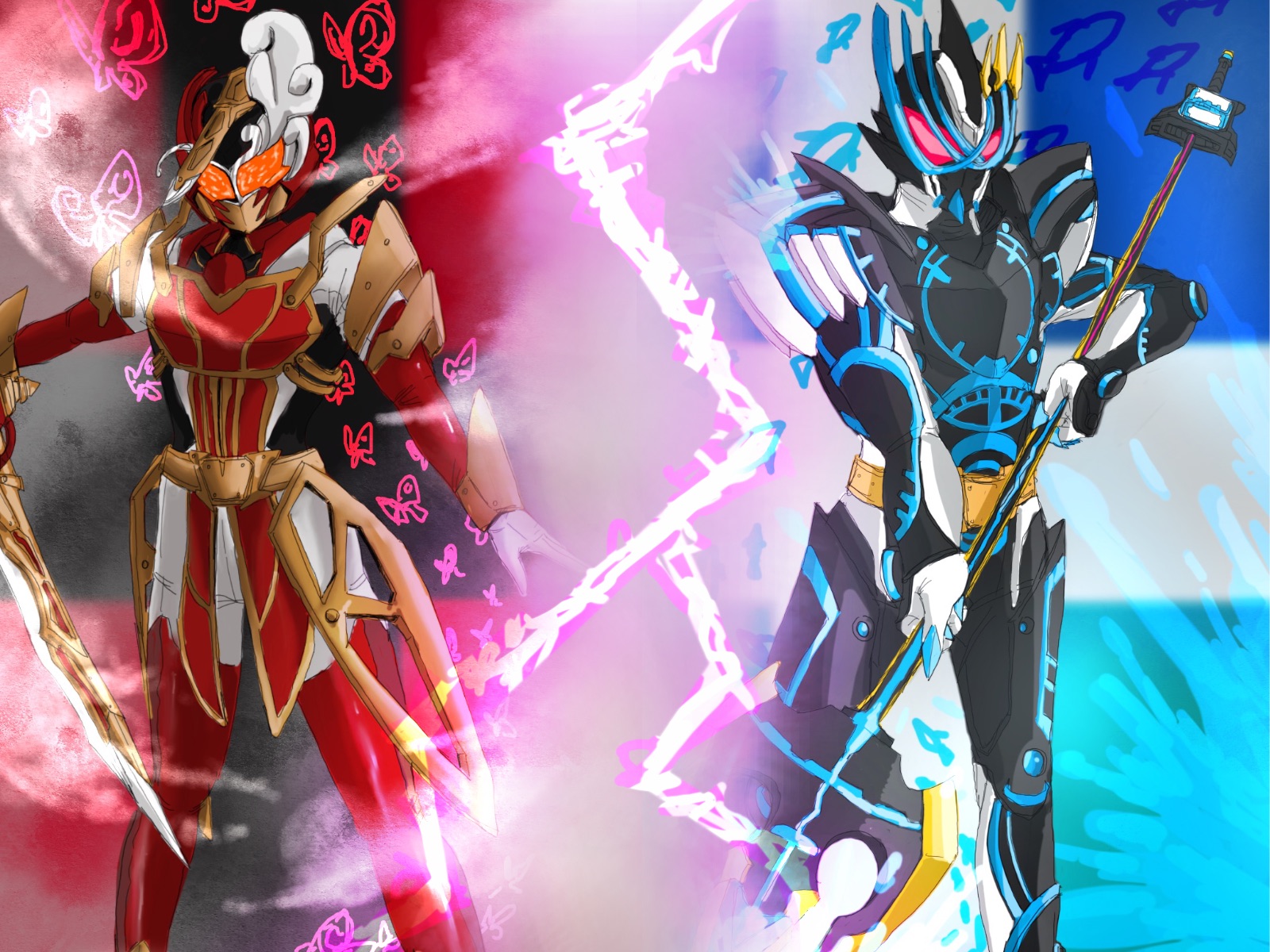 Kamen Rider Saber Rider Series Anime Image Board