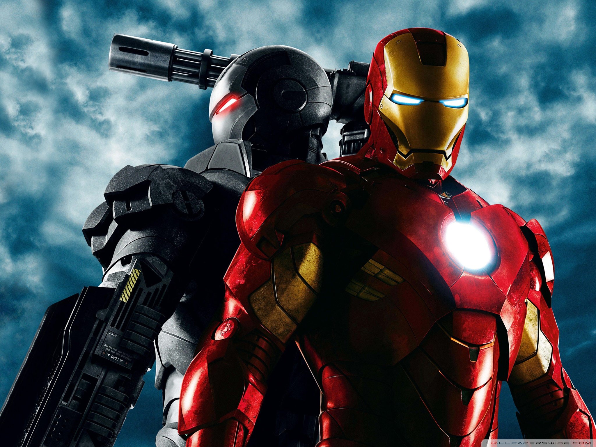 War Machine and Iron Man, Iron Man 2 Ultra HD Desktop Background Wallpaper for 4K UHD TV, Widescreen & UltraWide Desktop & Laptop, Tablet