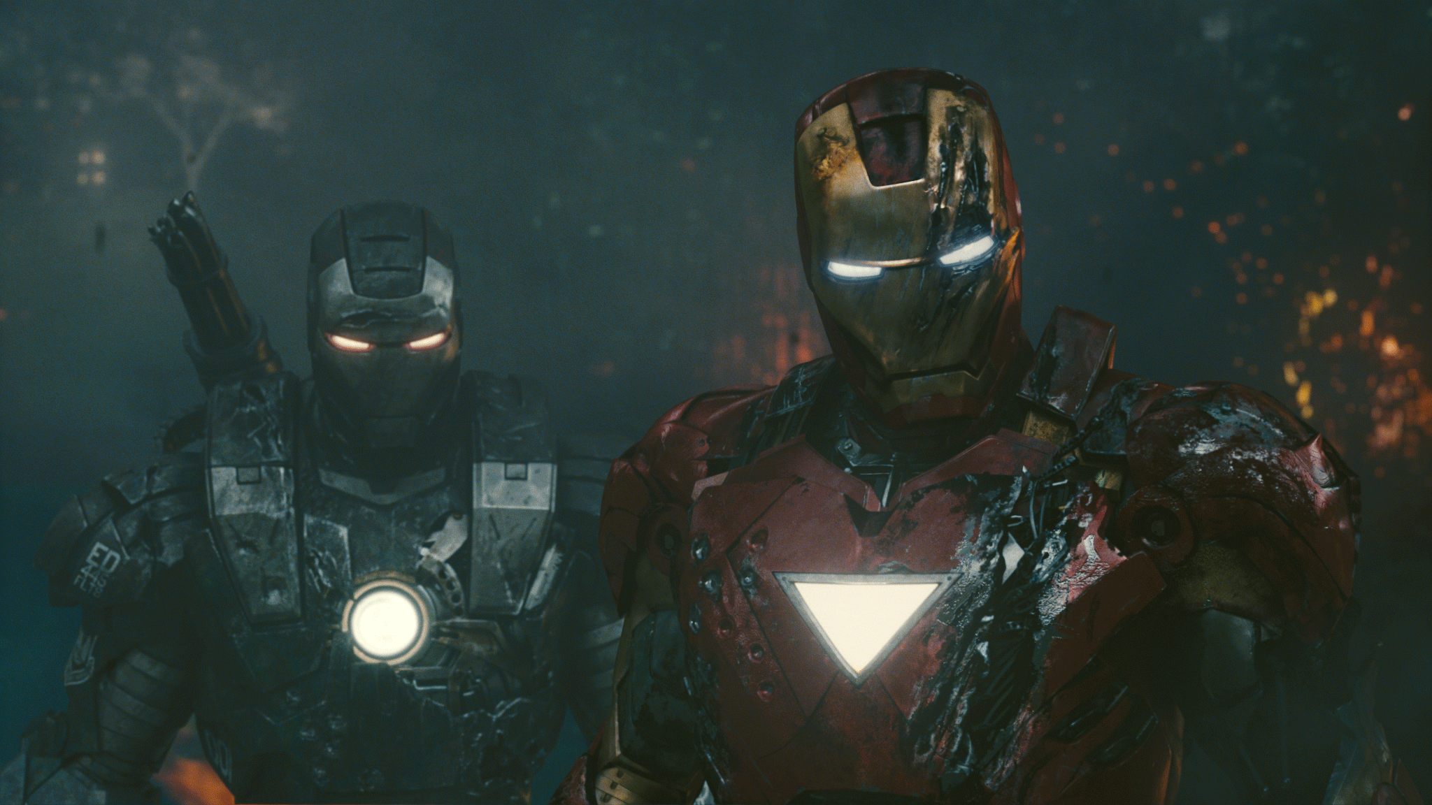 Iron Man and War Machine HD Wallpaper