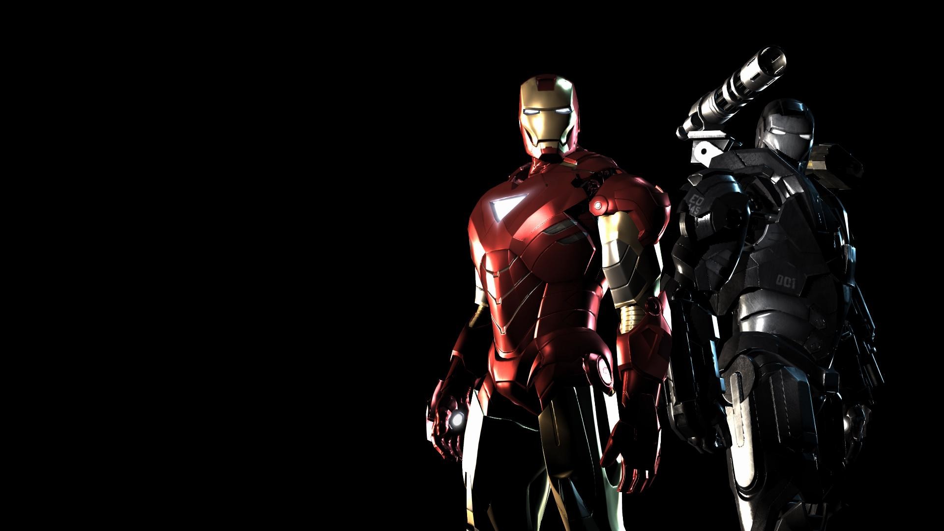 Iron Man, War Machine, Iron Man 2 wallpaper
