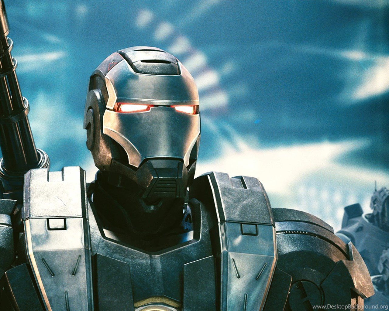 Iron Man War Machine Comics Movies Wallpaper Desktop Background