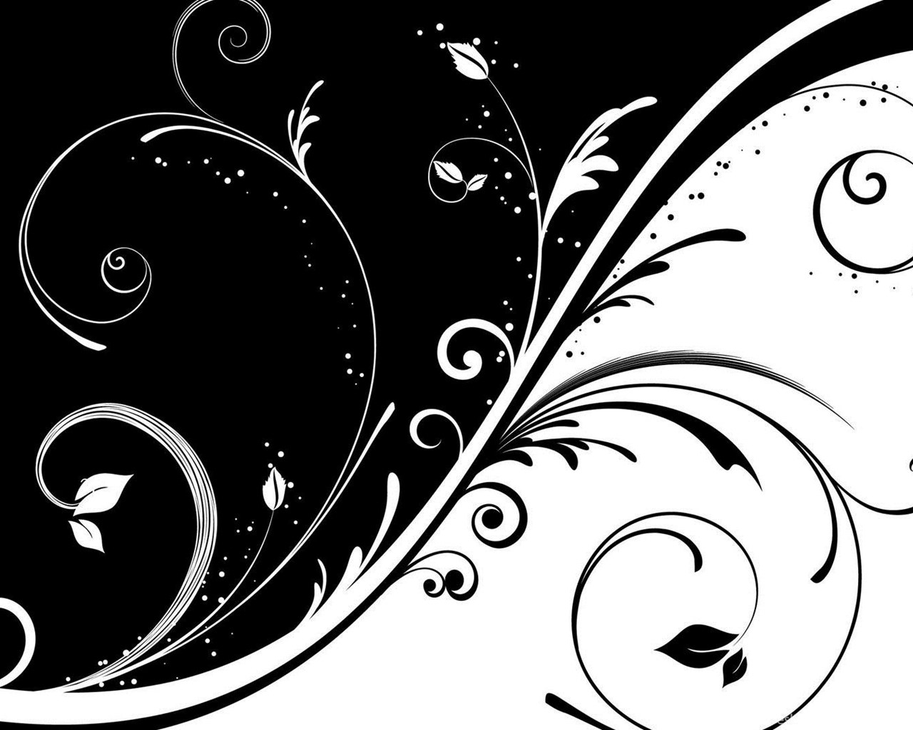 Black And White Abstract Wallpaper Desktop Background