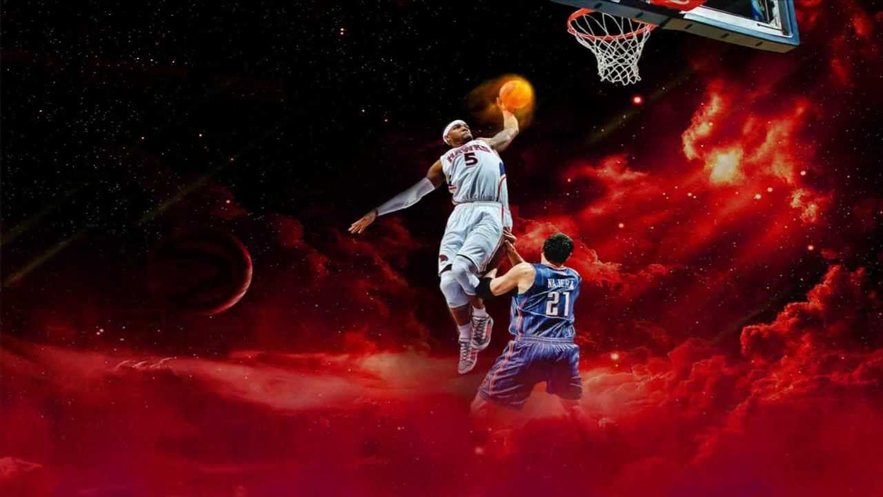 Basketball On Fire Wallpaper