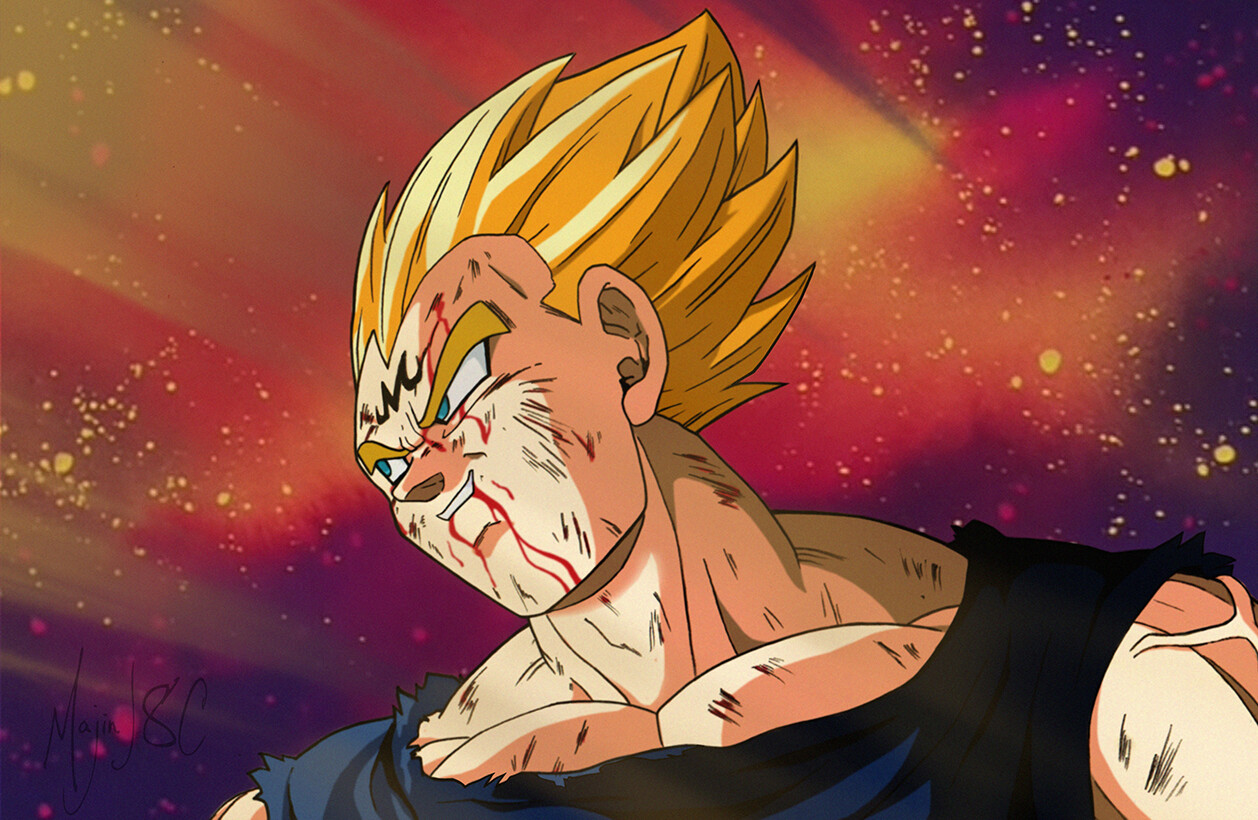 Majin Vegeta Desktop Wallpapers - Wallpaper Cave