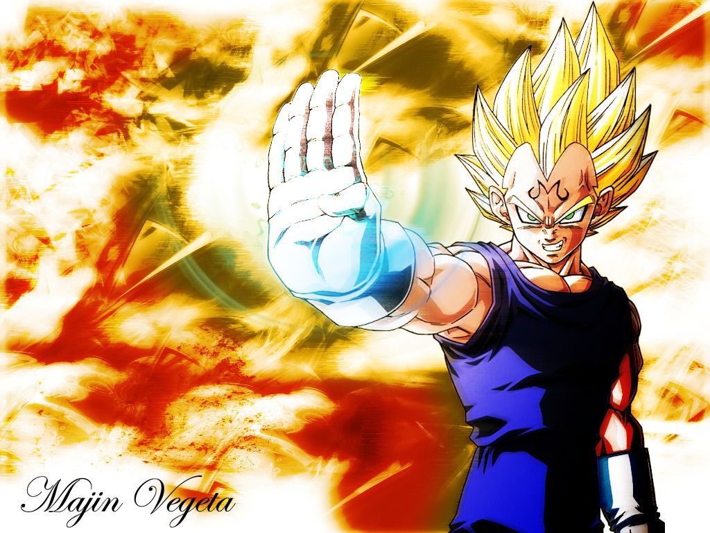 Goku SSJ2 vs Majin Vegeta - Dragonball & Anime Background Wallpapers on  Desktop Nexus (Image 273741)