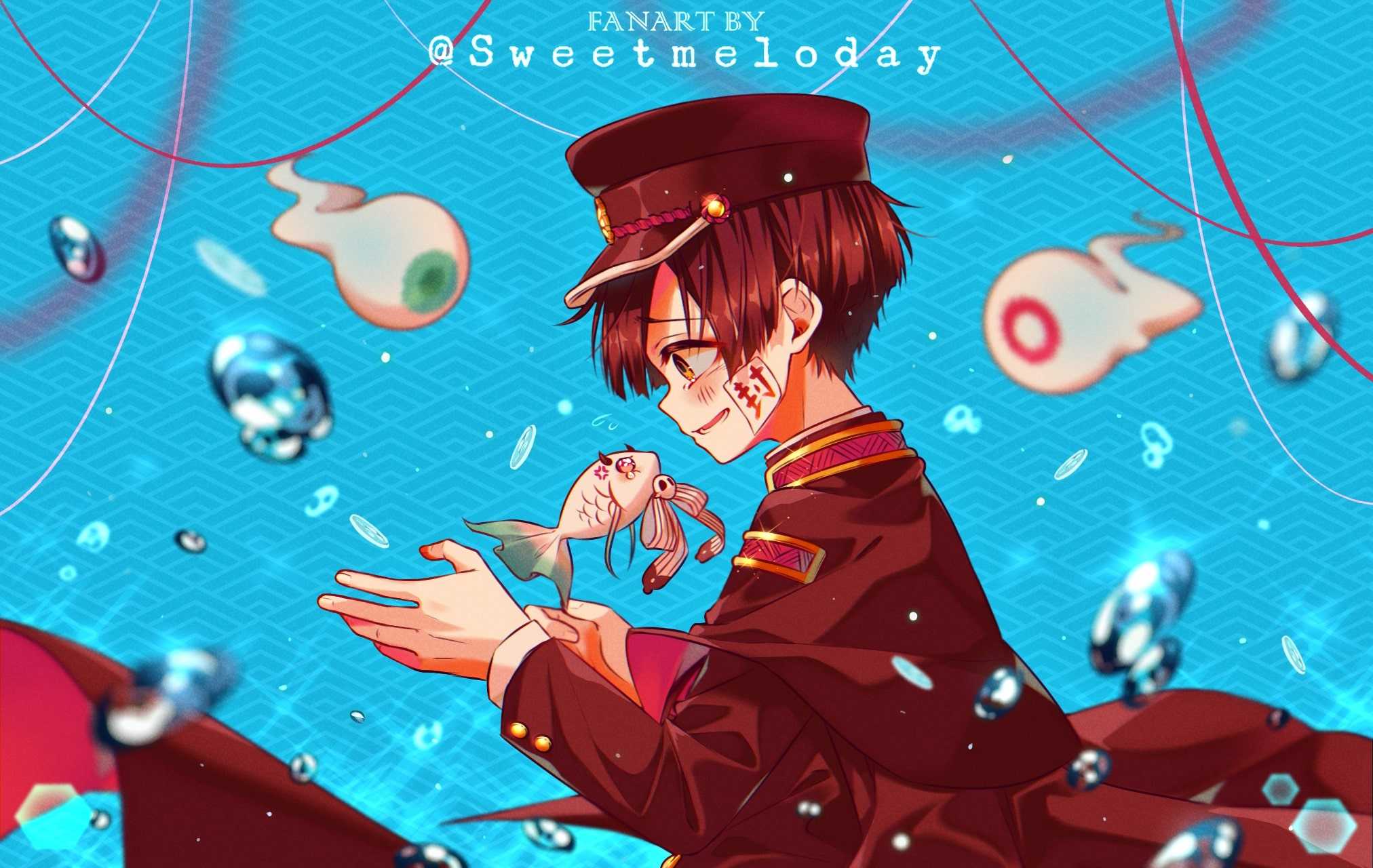 Hanako Kun Wallpaper Desktop Free HD Wallpaper