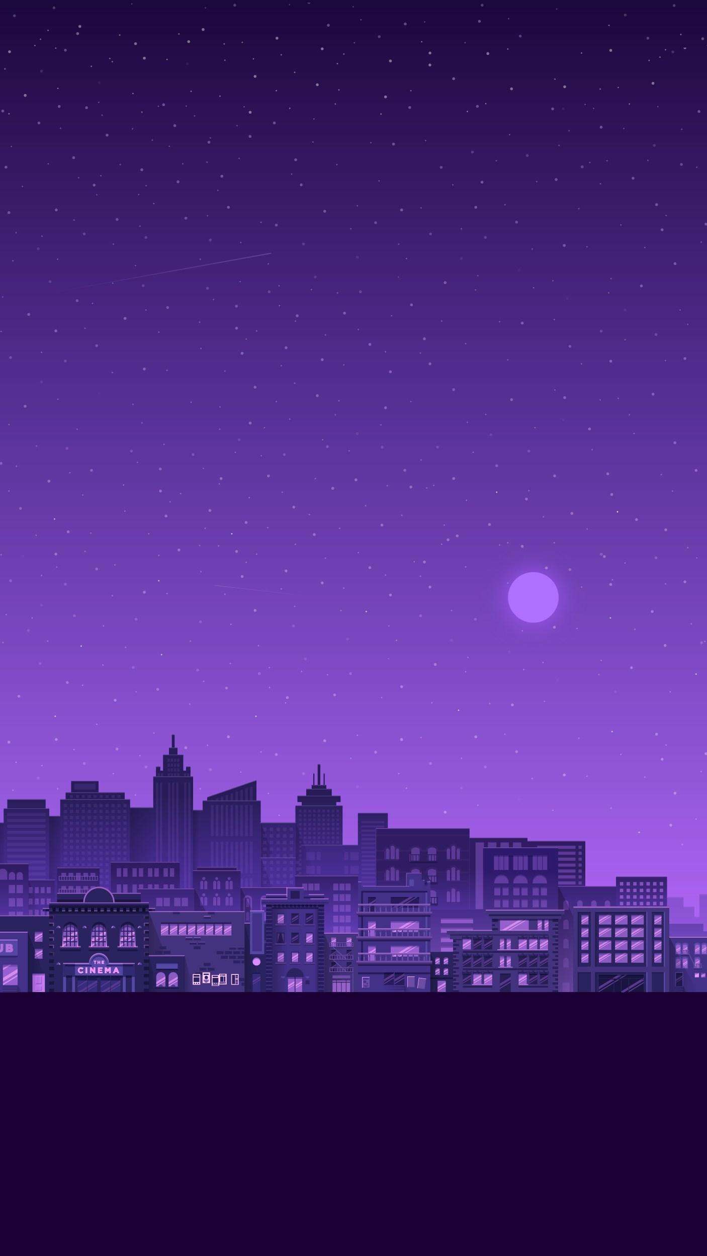 Purple Aesthetic HD Wallpaper